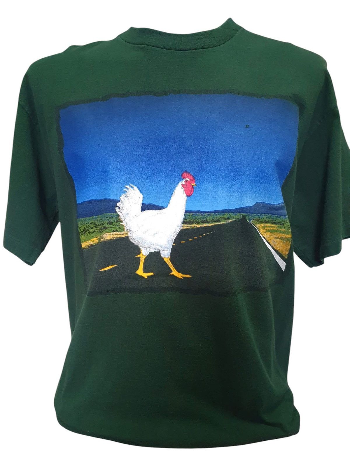 Budweiser × Vintage 90s Budweiser “Chicken Road” Funny Vintage Tee Size US XL / EU 56 / 4 - 2 Thumbnail
