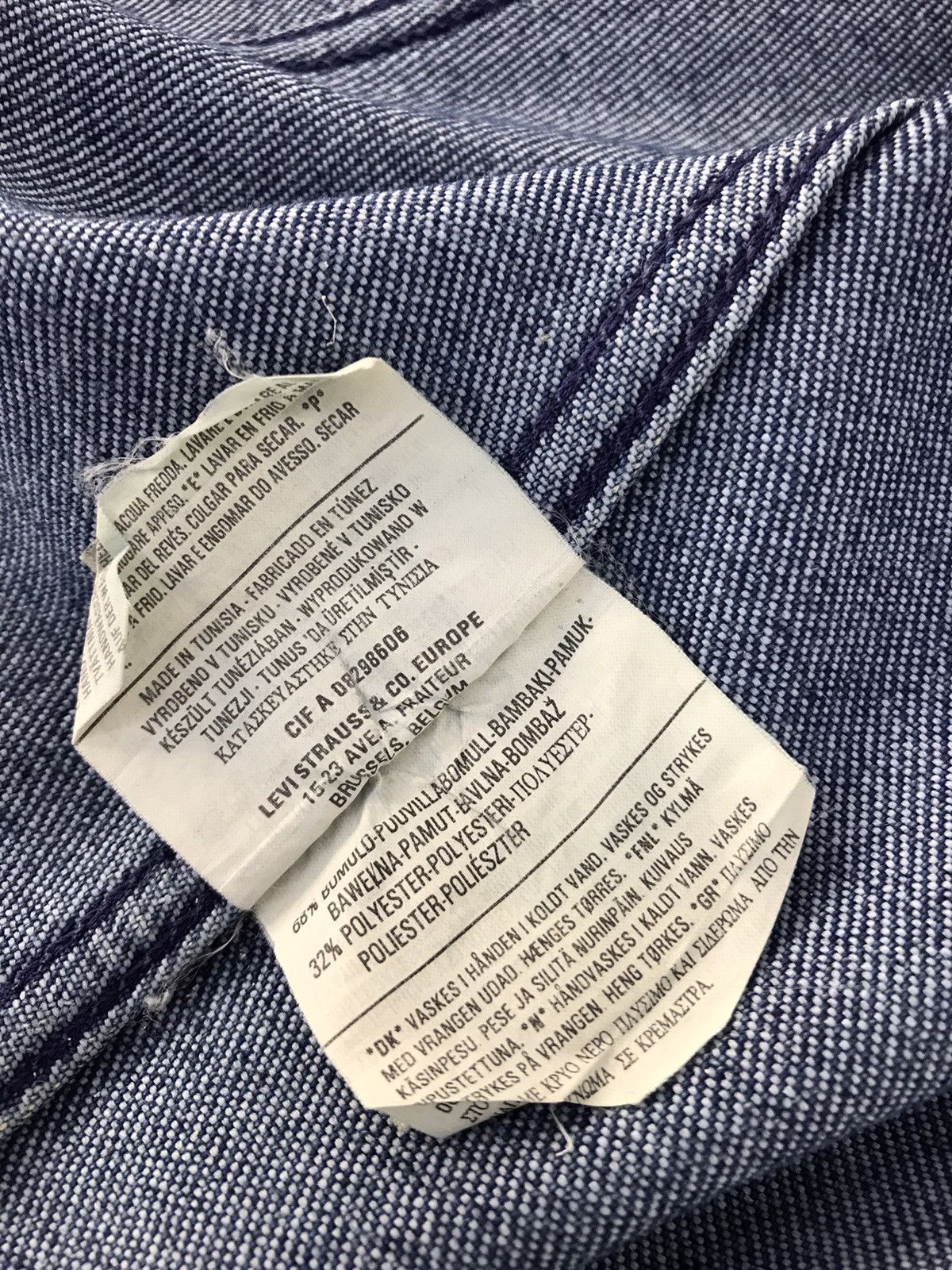 Japanese Brand × Levi's × Vintage Vintage Levis Denim Jacket Button Up Double Pocket Size US S / EU 44-46 / 1 - 11 Thumbnail