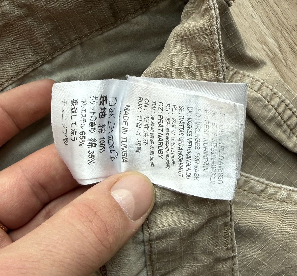 Carhartt Vintage Carhartt Regular Cargo Beige Pants Mens Size 30x32 Size US 30 / EU 46 - 8 Thumbnail