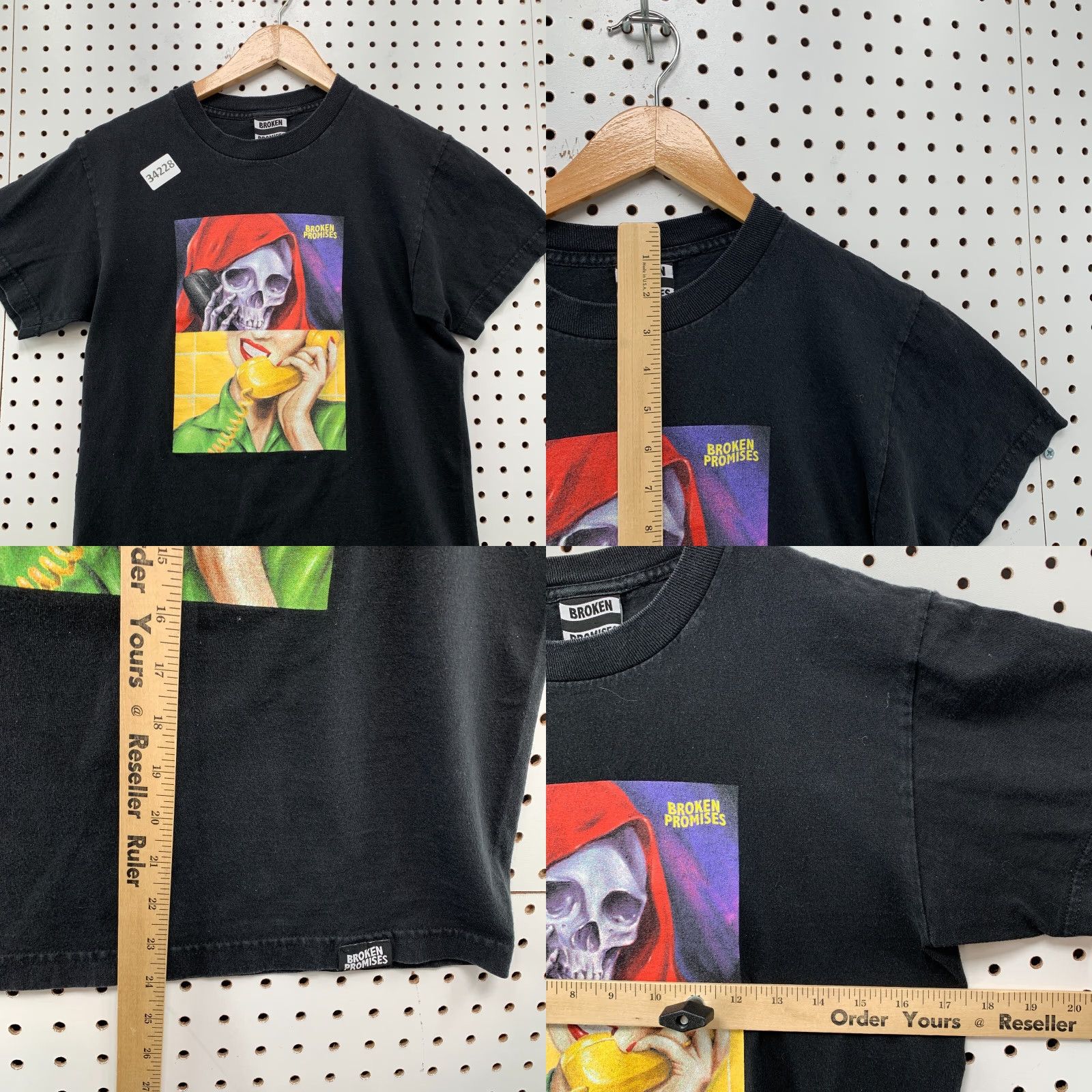 Broken Promises Co. Broken Promises Shirt Men S Black Crew Neck Short Sleeve T-Shirt Brand: Broken Promises - Men’s Small Black Shirt Size US S / EU 44-46 / 1 - 8 Thumbnail