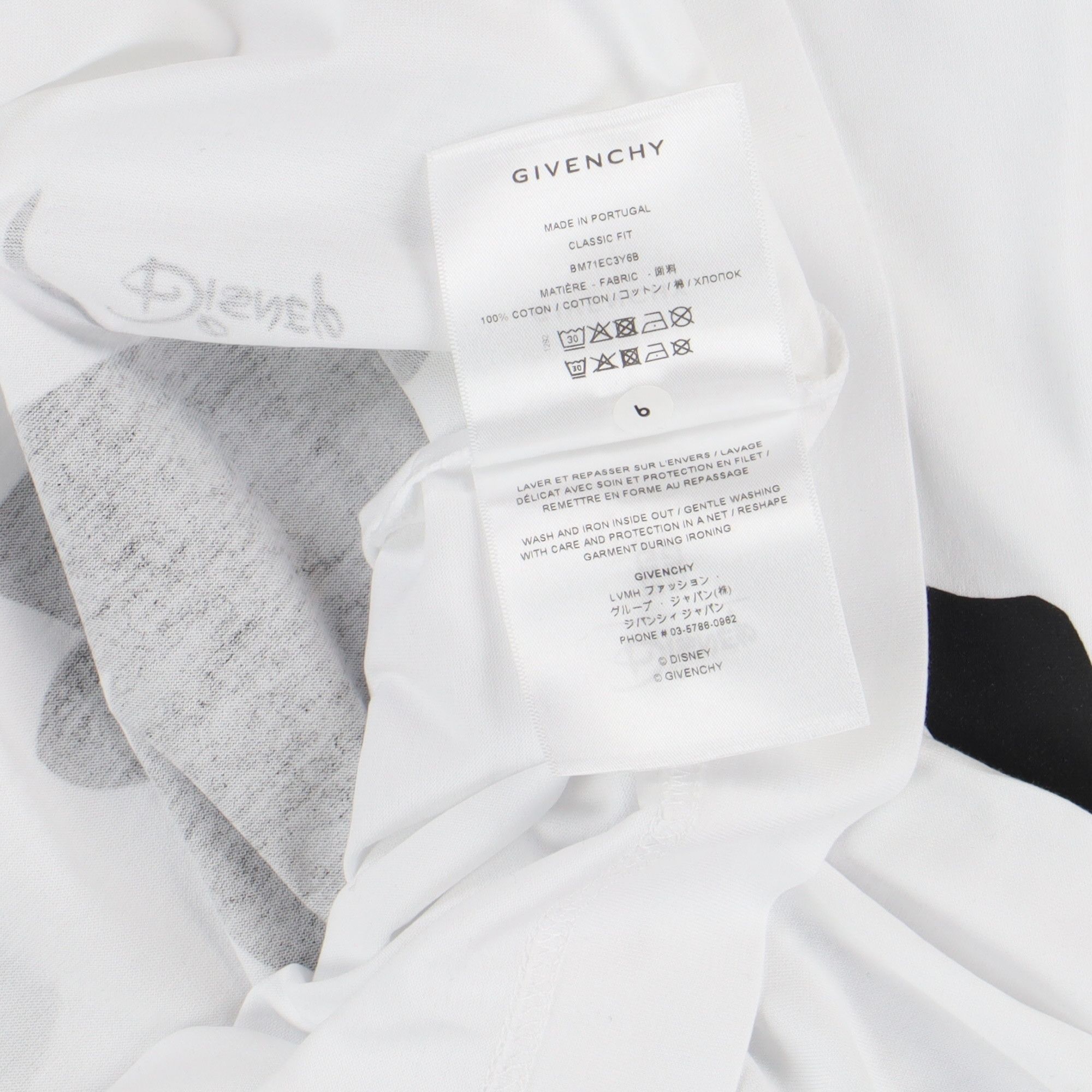 Disney × Givenchy White Dalmatians 4G Castle Logo T-Shirt Size XL / US 12-14 / IT 48-50 - 10 Thumbnail