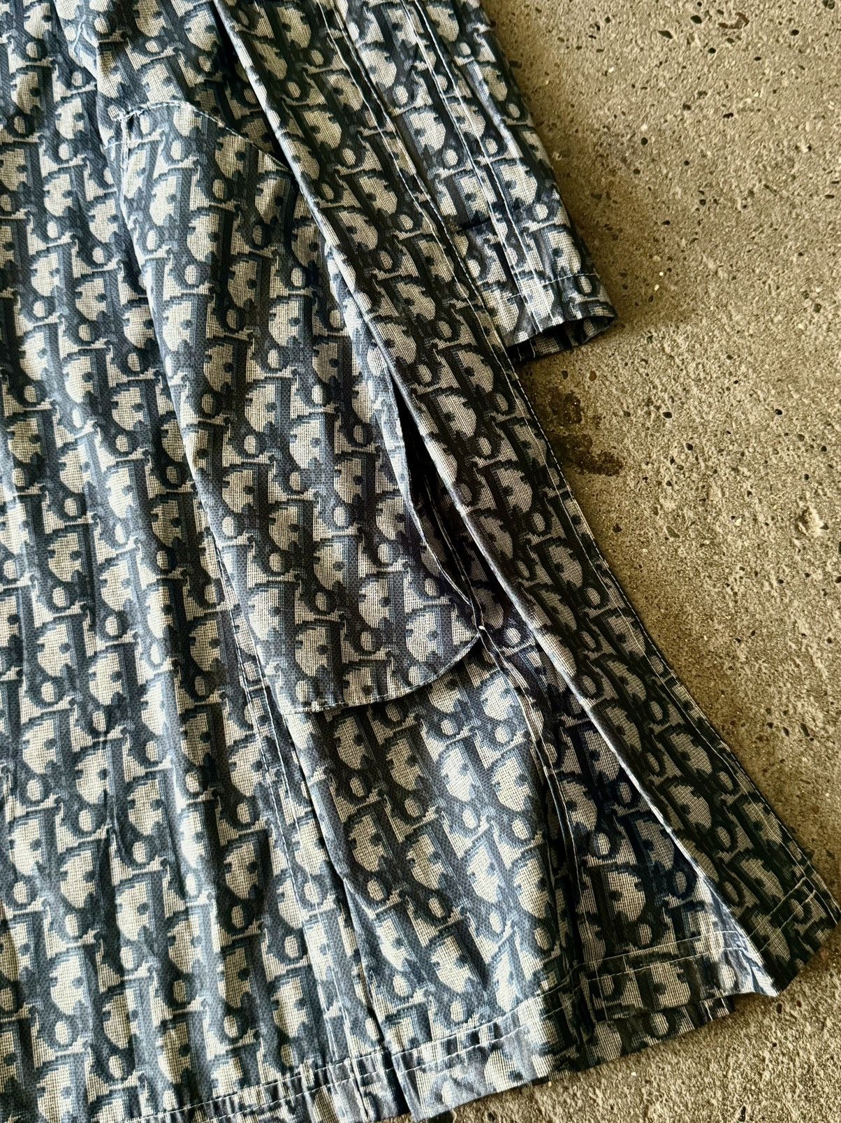 Dior × John Galliano Dior - John Galliano - SS2002 - Diorissimo Monogram Coat Size S / US 4 / IT 40 - 16 Thumbnail