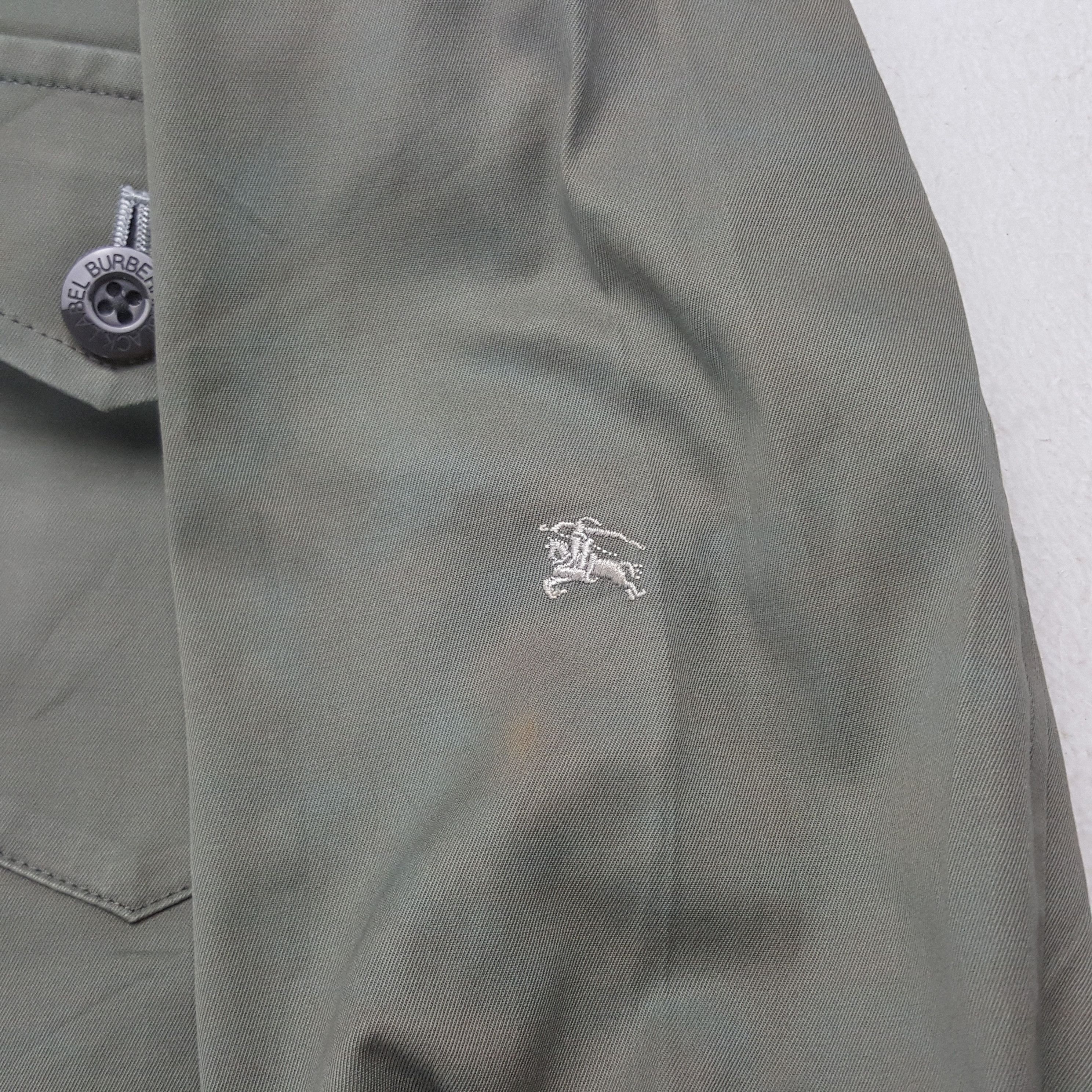 Burberry × Vintage Vintage Burberry London Black Label Custom Spell Out Jacket Size US S / EU 44-46 / 1 - 8 Thumbnail