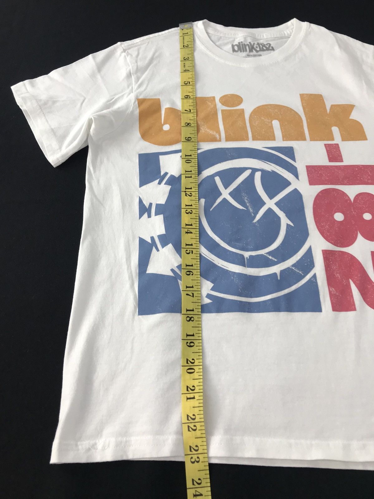 Band Tees Blink-182 Band Tees Big Smiley Face Logo Printed T-shirt Size US S / EU 44-46 / 1 - 7 Thumbnail