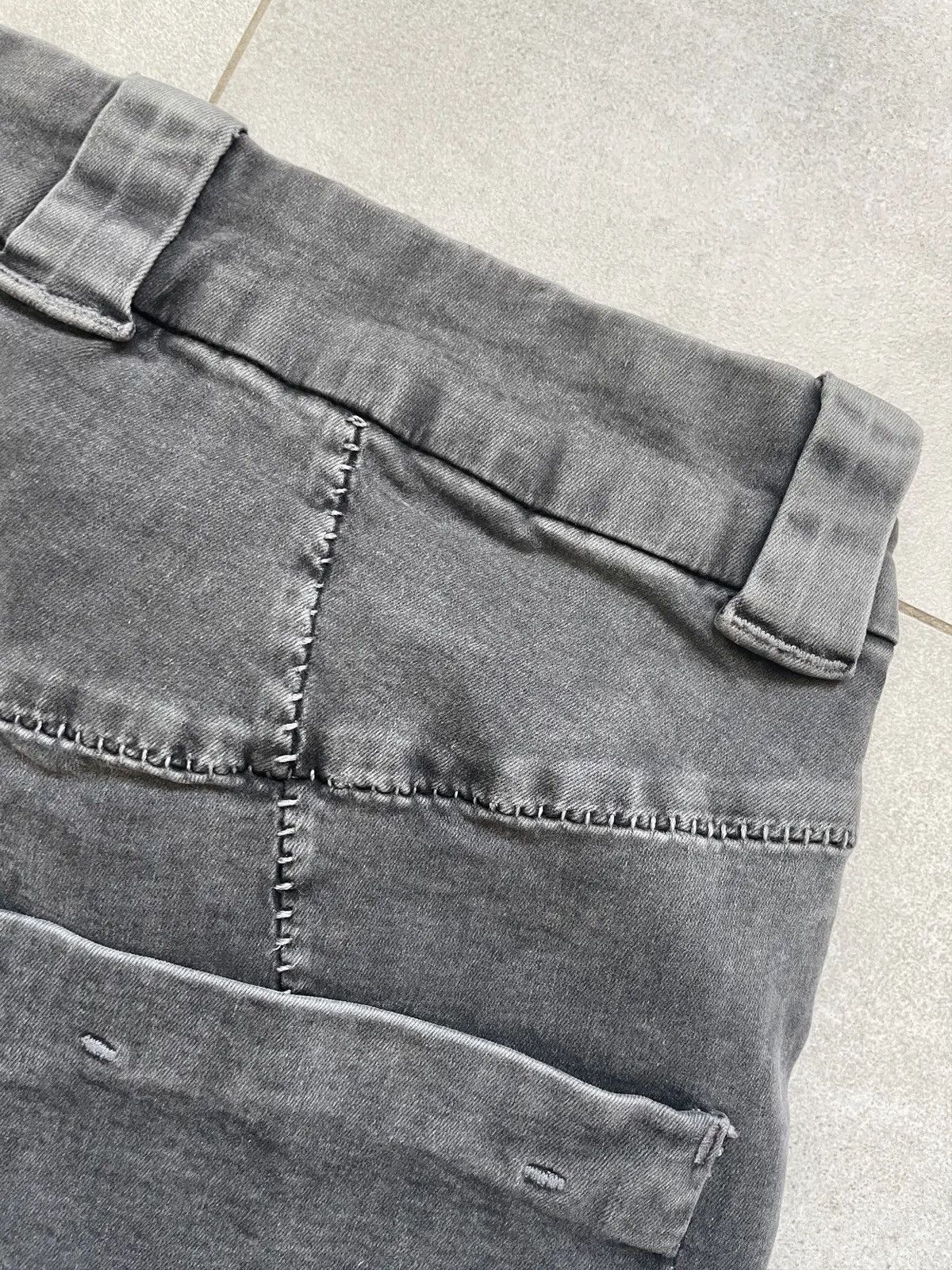 Thom Krom THOM KROM GREY MT65 DROPPED CROTCH RICK OWENS TYPE PANTS Size US 32 / EU 48 - 6 Thumbnail