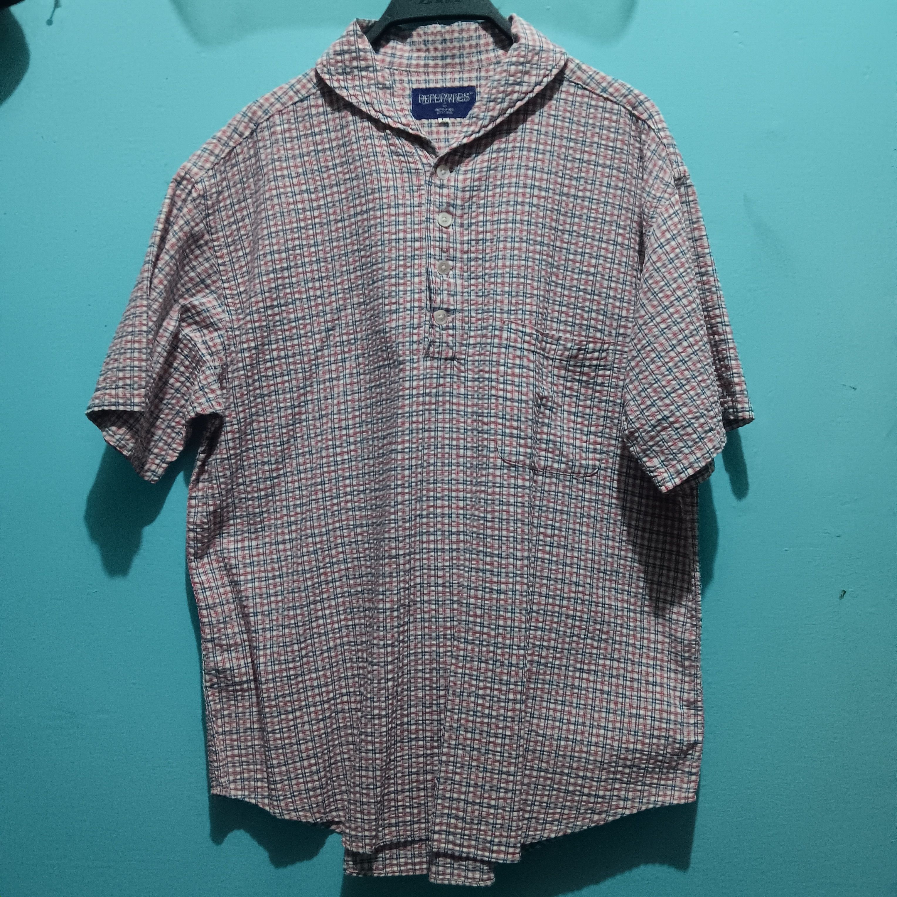 Nepenthes Nepenthes half button shirt Size US L / EU 52-54 / 3 - 1 Thumbnail