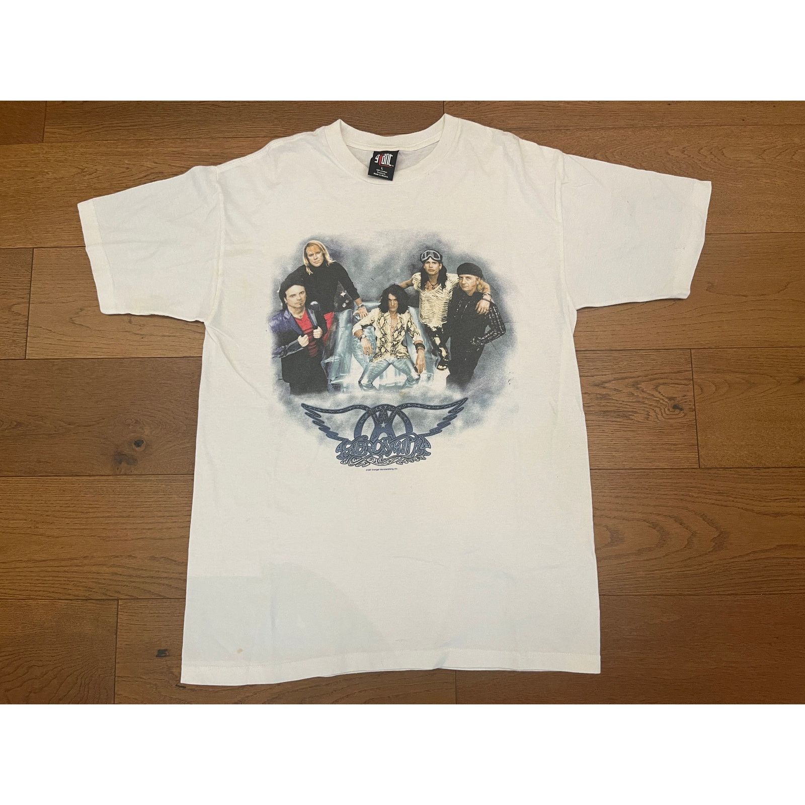 Vintage Vintage 1997 Aerosmith Nine Lives Band Shirt L Giant Size US L / EU 52-54 / 3 - 1 Thumbnail