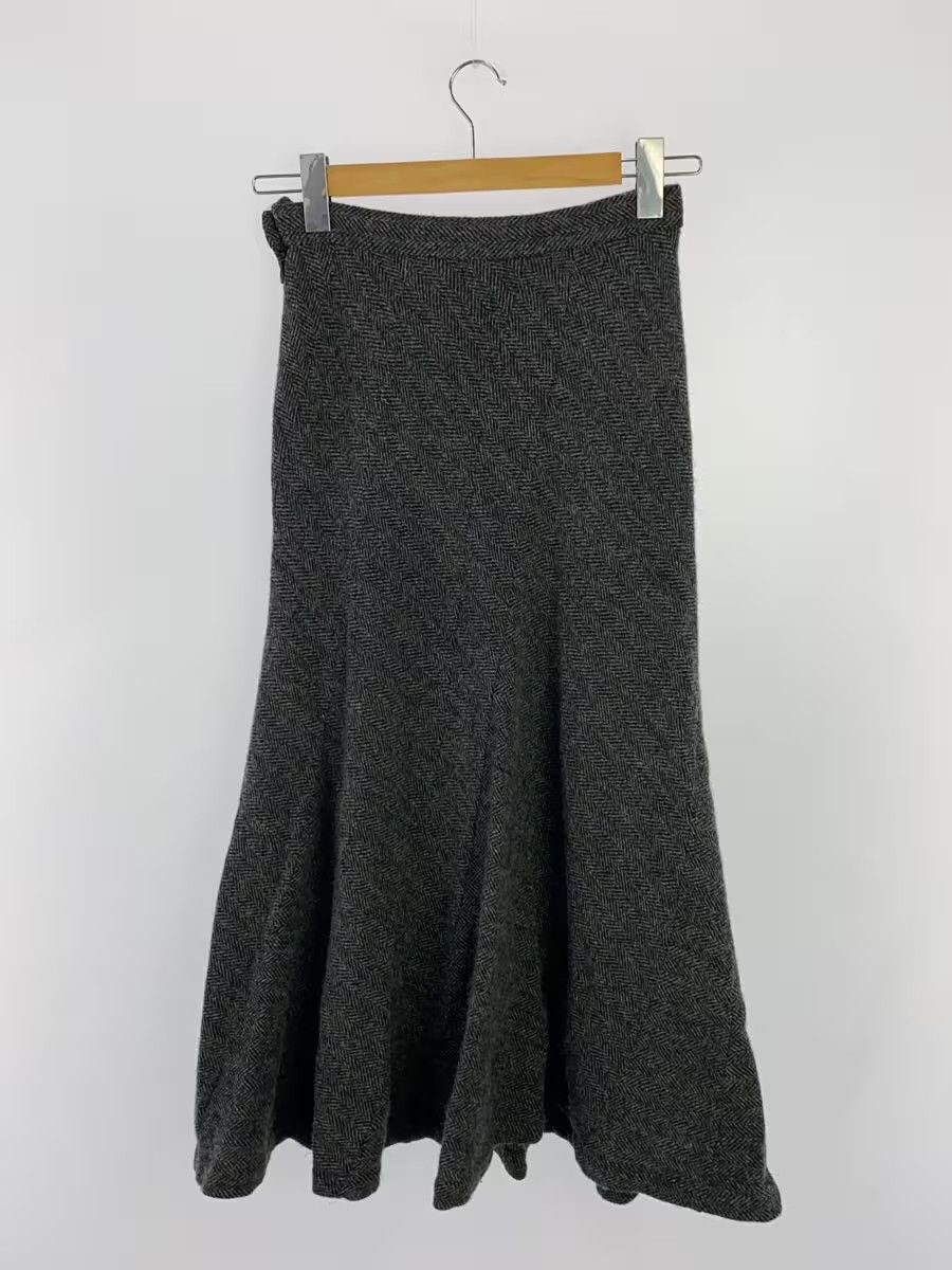 Comme des Garcons Flared Wool Long Skirt Size 26" / US 2 / IT 38 - 2 Thumbnail