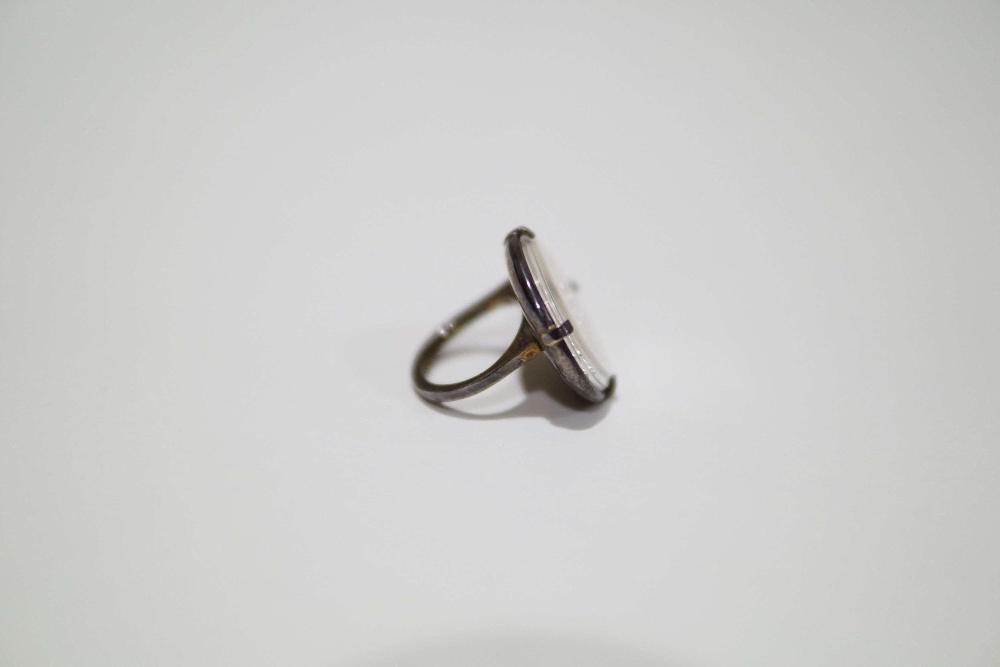 Ann Demeulemeester FW16 Transparent Silver Ring Size ONE SIZE - 5 Thumbnail