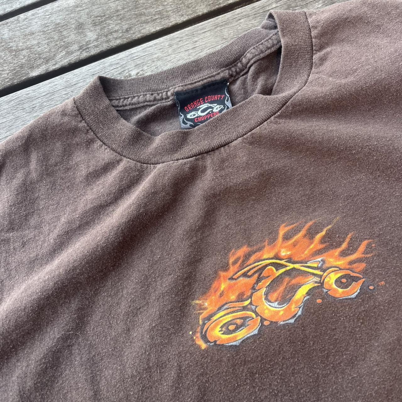 West Coast Choppers Vintage Orange County Choppers T Shirt Size US XL / EU 56 / 4 - 1 Thumbnail