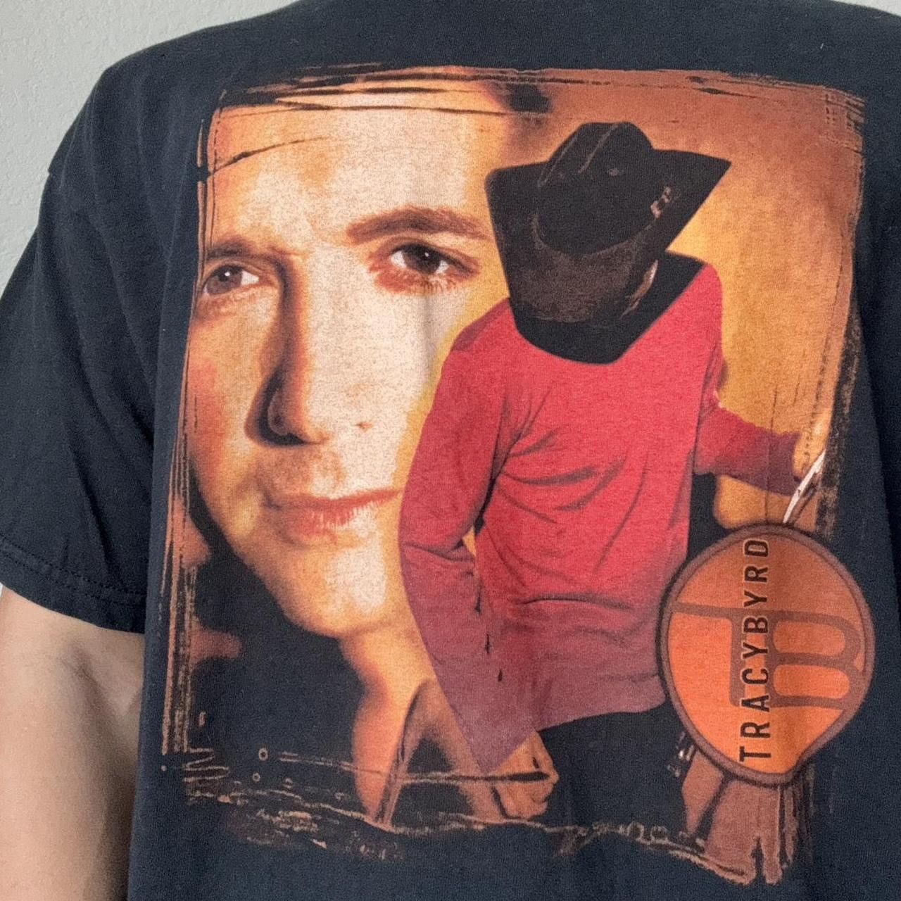 Band Tees × Vintage Vintage Tracy Byrd 2002 Band Graphics Black Tee Shirt Size US XL / EU 56 / 4 - 6 Thumbnail