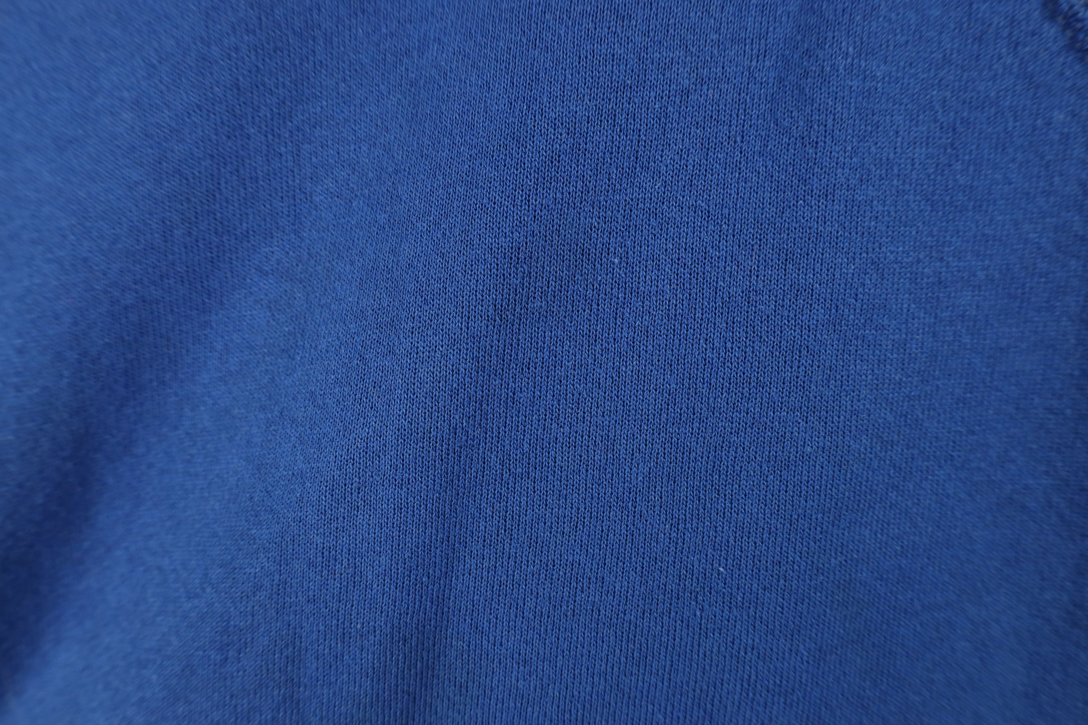 Vintage Vintage 90s Streetwear Crewneck Sweatshirt Royal Blue USA Size US XL / EU 56 / 4 - 5 Thumbnail