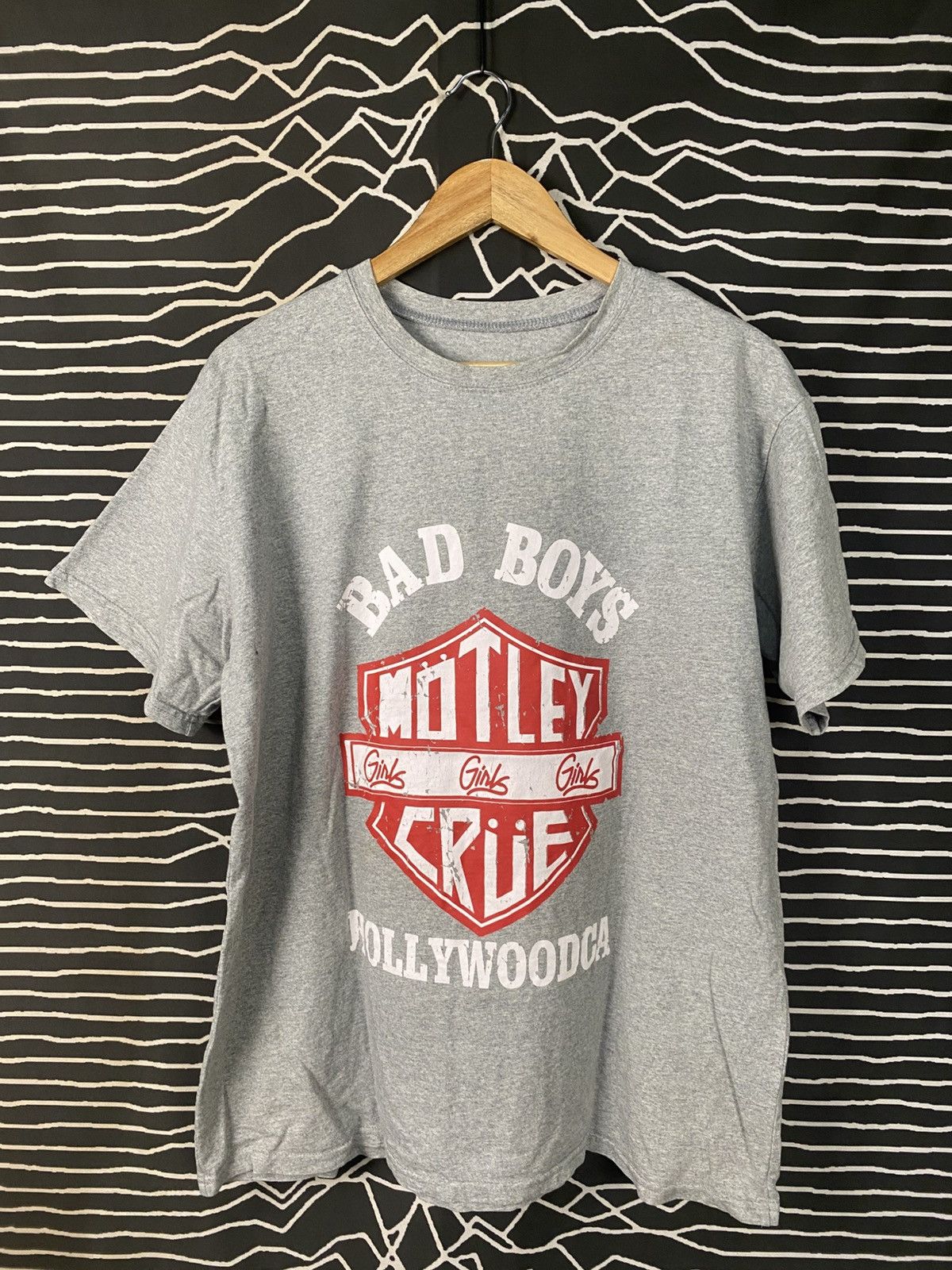 Band Tees Motley Crue Girls Girls Girls Harley Style Band Tee Size US L / EU 52-54 / 3 - 1 Thumbnail