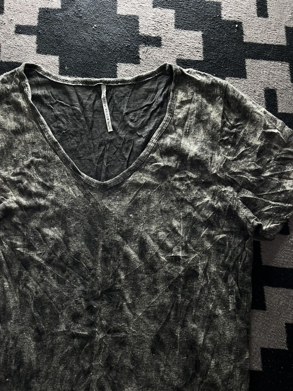 Tornado Mart Japanese tornadomart style vneck washed tee Size US M / EU 48-50 / 2 - 3 Thumbnail