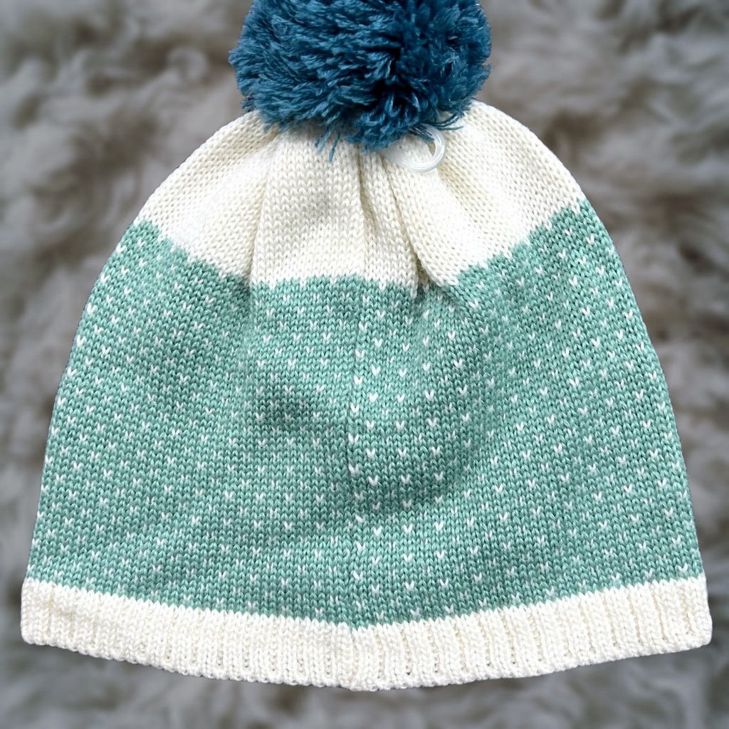 Vintage Kari Traa Womens Beanie Hat One Size Fair Isle Merino Wool Blend Knitted Size ONE SIZE - 1 Thumbnail
