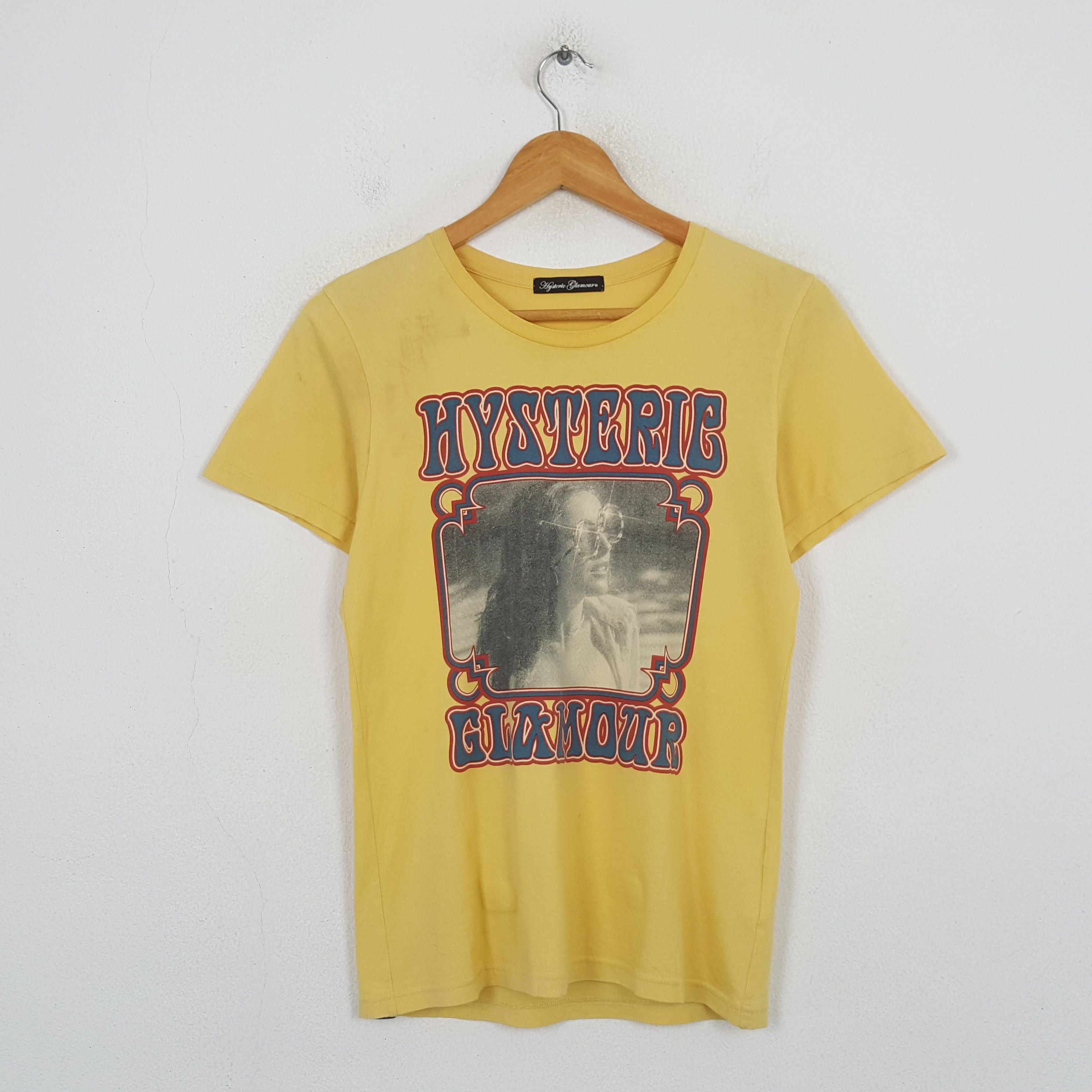 Hysteric Glamour Vintage Hysteric Glamour Japan Fashion Brand T-Shirt C301N50 Size US XS / EU 42 / 0 - 1 Thumbnail
