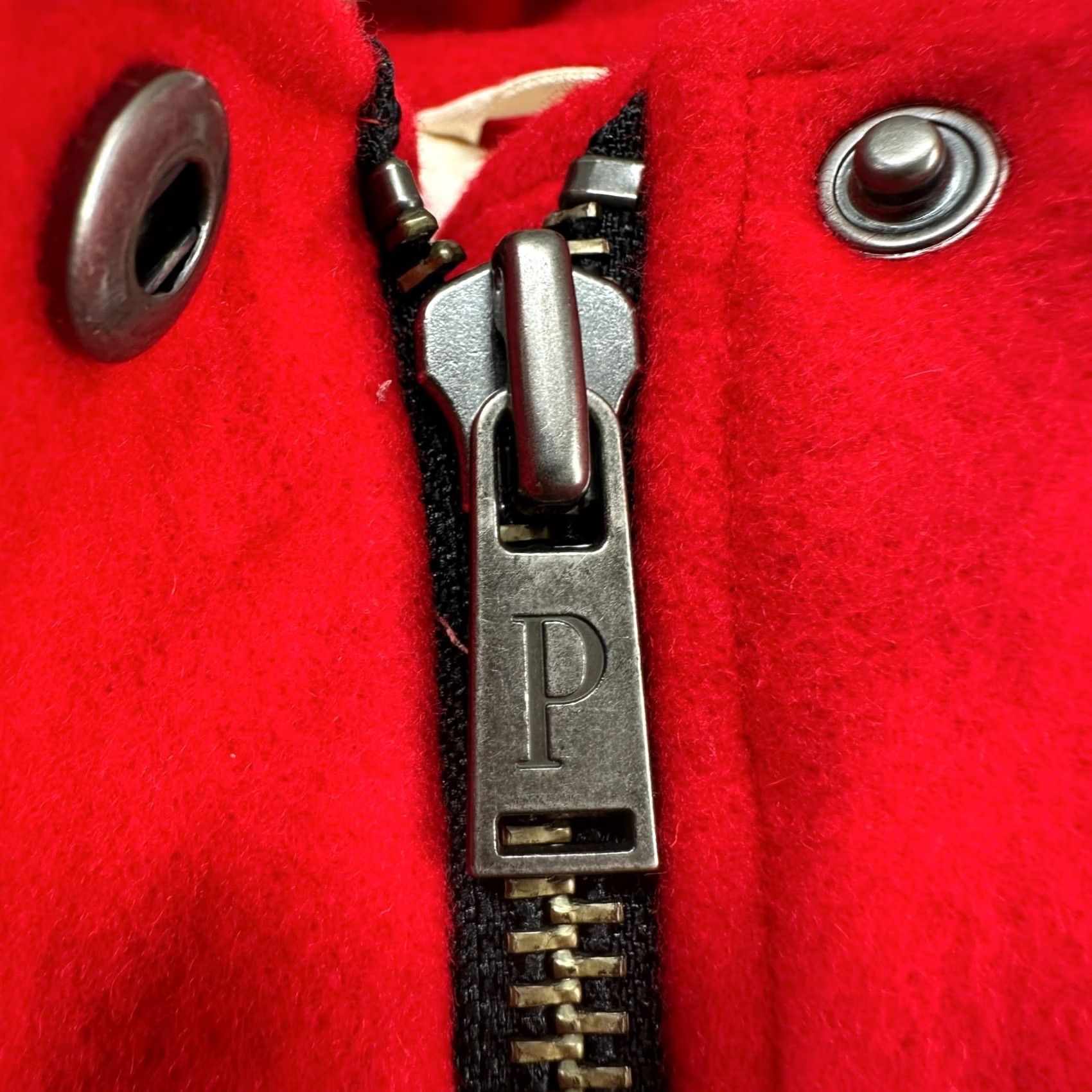 Pendleton Pendleton Jacket Womens M Red Wool Long Overcoat 80s 90s Classic Pockets Wool Full Zip Winter Fall Size M / US 6-8 / IT 42-44 - 4 Thumbnail