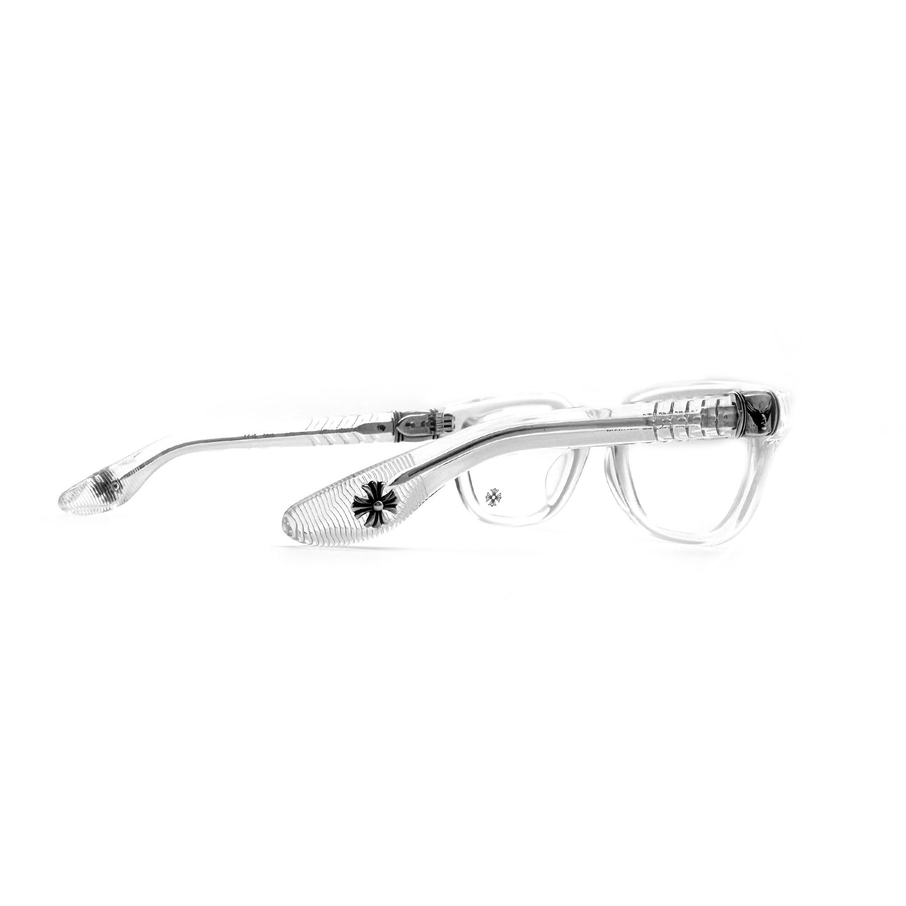 Chrome Hearts Chrome Hearts WELL HELL YEAH CRYS Glasses Frame Size ONE SIZE - 4 Thumbnail