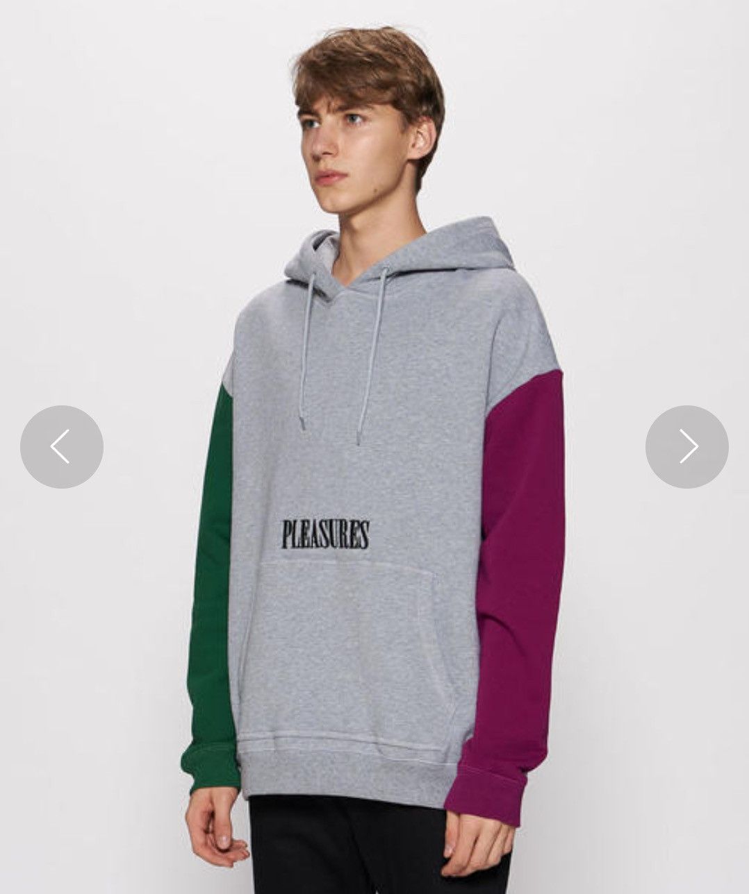 Pleasures Pleasures split color hoodie Size US M / EU 48-50 / 2 - 3 Thumbnail