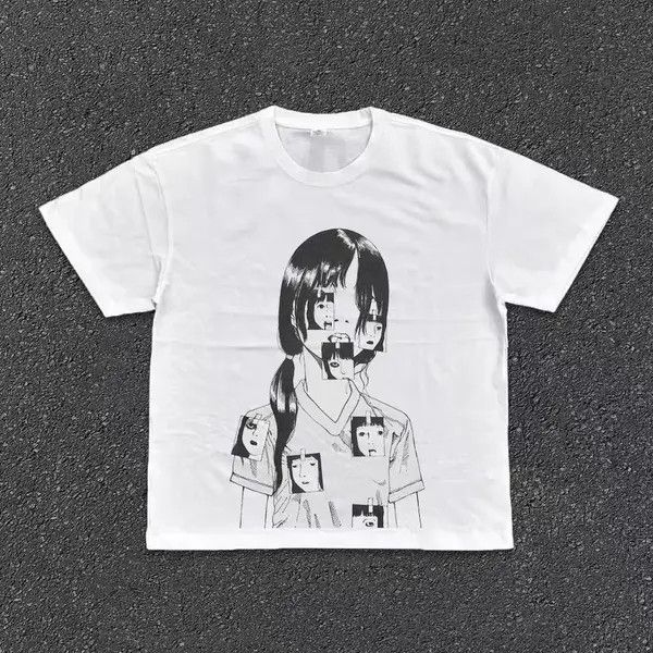 Japanese Brand Noriyo x Honda Printed Short Sleeve T-Shirt White Loose Size US L / EU 52-54 / 3 - 2 Thumbnail