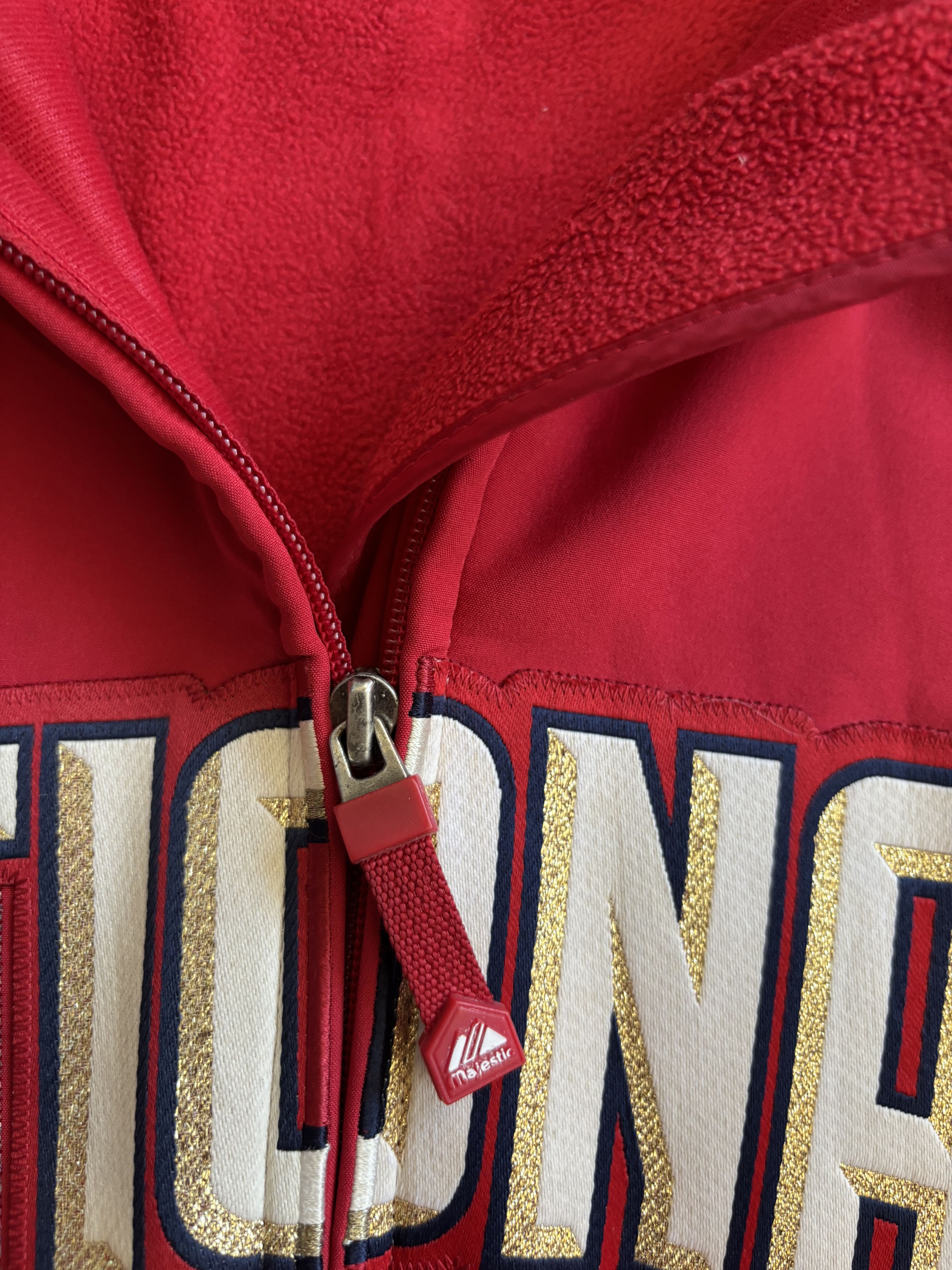 Majestic Vintage MLB Washington Nationals Jacket Size US XXL / EU 58 / 5 - 3 Thumbnail