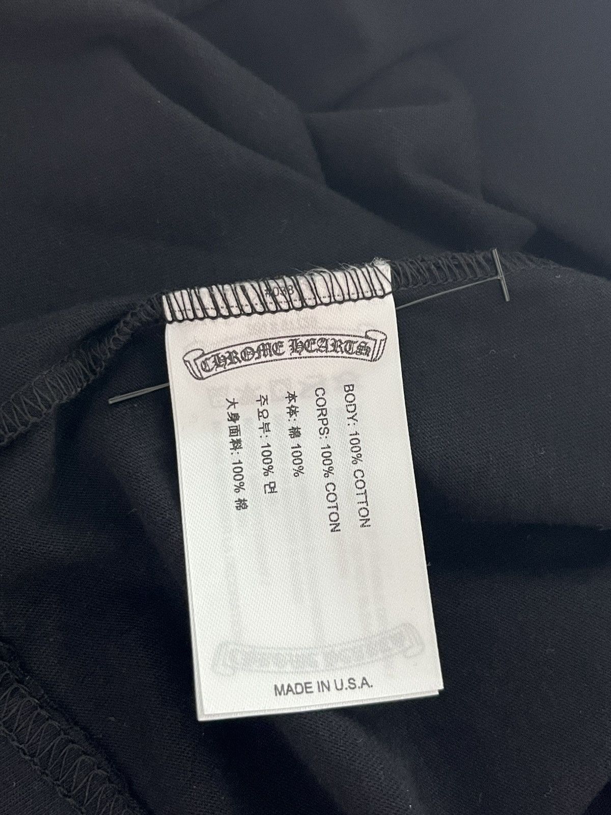 Chrome Hearts Brand NEW Chrome Hearts Miami Logo Shirt Long Sleeve Size US XL / EU 56 / 4 - 7 Thumbnail