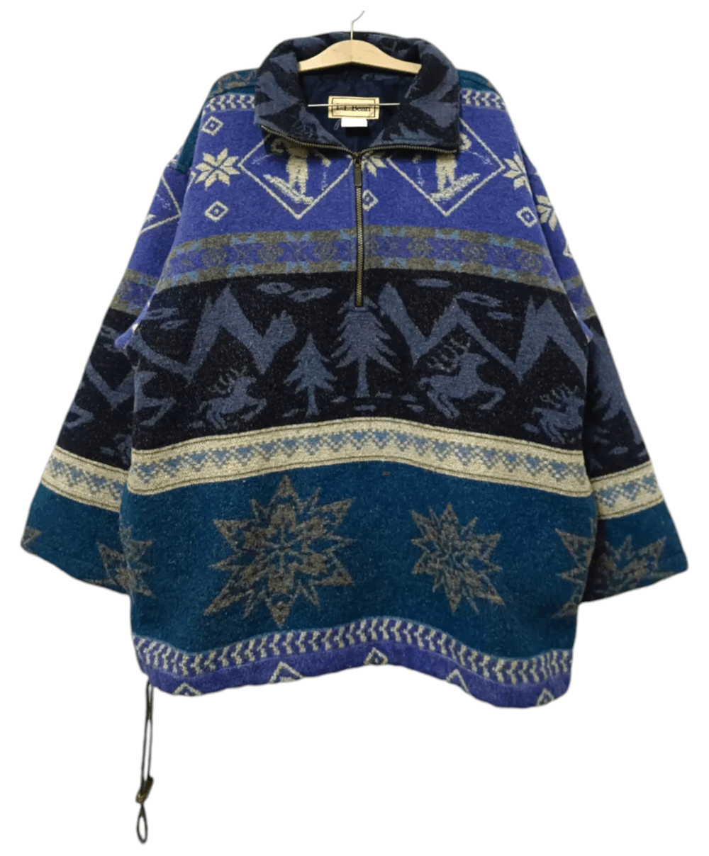 L.L. Bean Vintage LL Bean Ski Wool Navajo Size US L / EU 52-54 / 3 - 2 Thumbnail