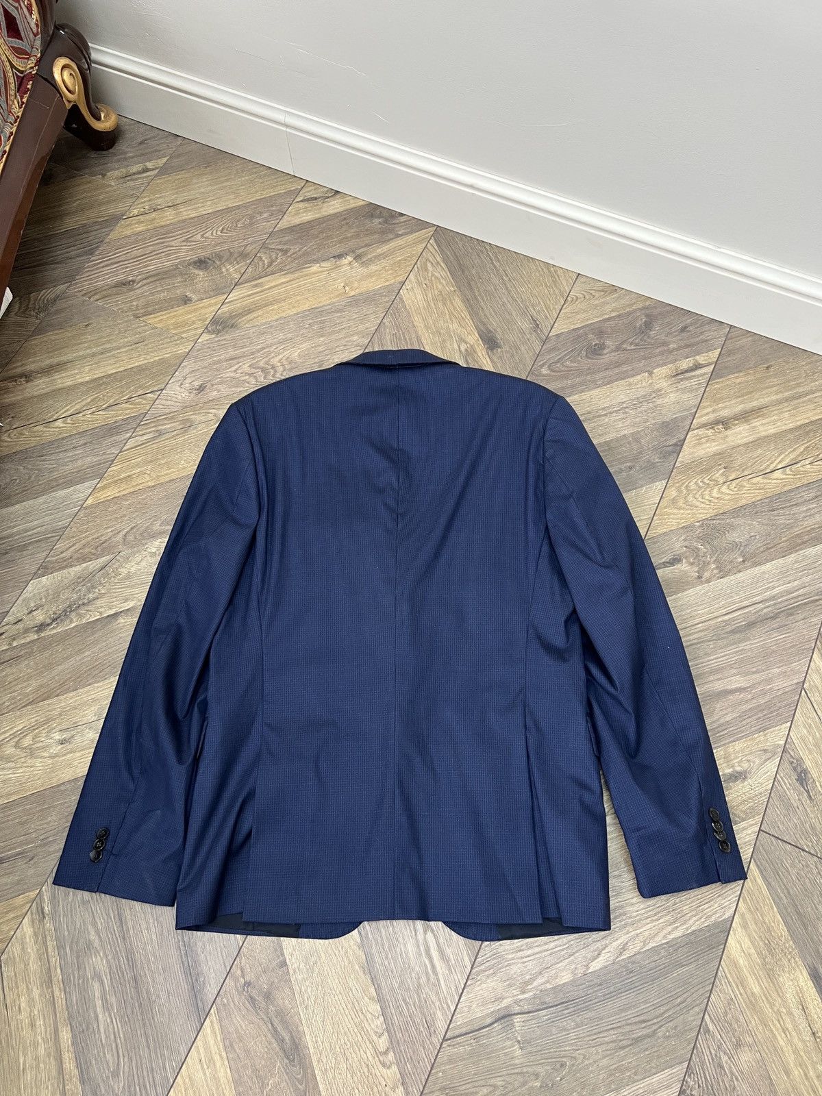 Designer × Hugo Boss × Vintage Vintage Hugo Boss Fabric Made by Loro Piana Blazer Size US L / EU 52-54 / 3 - 10 Thumbnail
