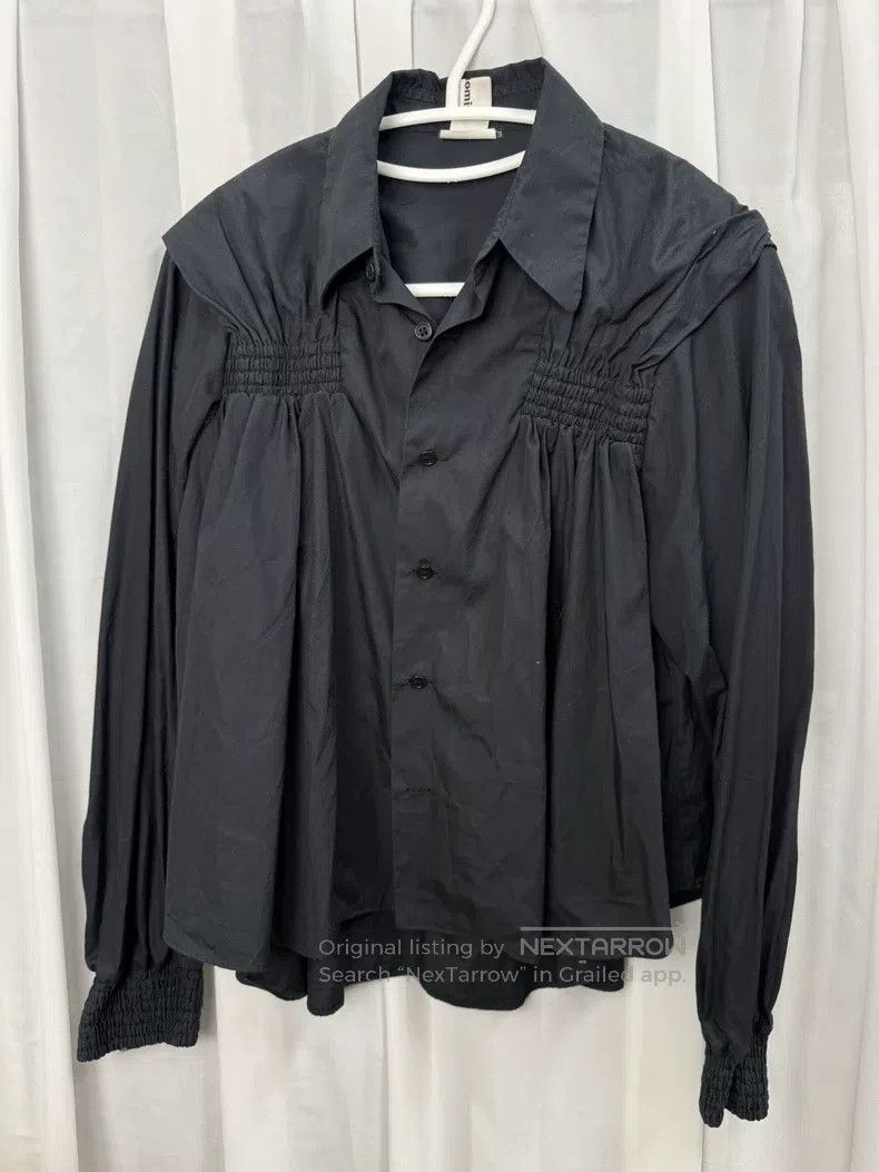Undercover Undercover Size 2 07SS gathered sleeve blouse| Size M / US 6-8 / IT 42-44 - 9 Thumbnail