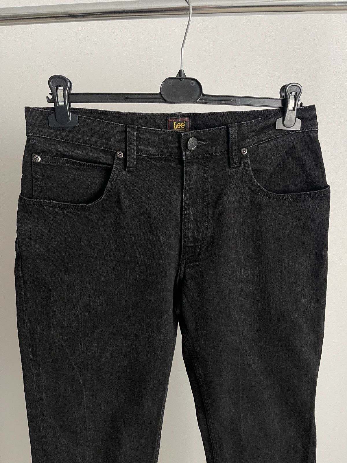 Lee Lee jeans black denim 33/30 Size US 33 - 2 Thumbnail