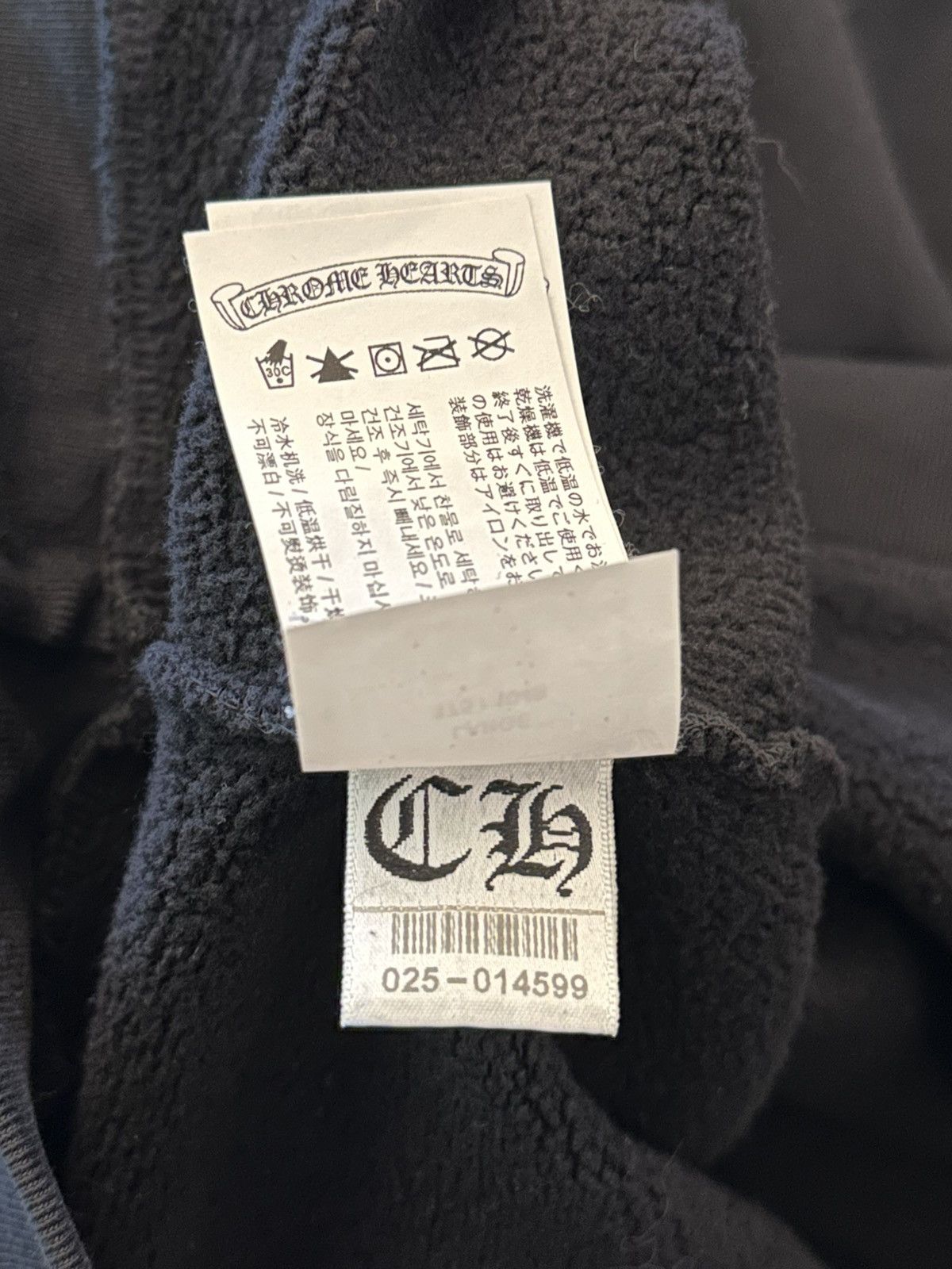 Chrome Hearts CHROME HEARTS 1-1 WHITE PATCH LOGO HOODIE Size US XL / EU 56 / 4 - 8 Thumbnail
