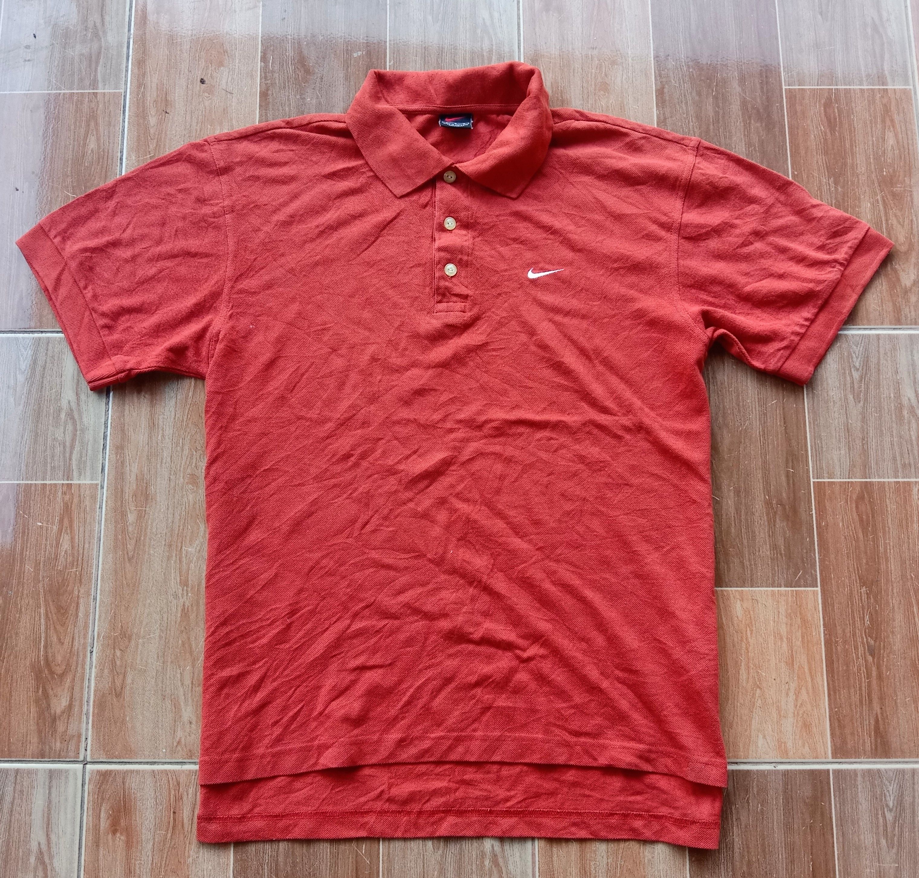 Nike Poloshirt Nike Vintage Size US L / EU 52-54 / 3 - 1 Thumbnail