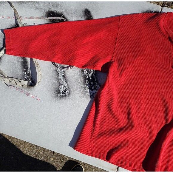Marlboro Vtg Marlboro Thermal Layered Henley shirt made in USA Size US L / EU 52-54 / 3 - 3 Thumbnail
