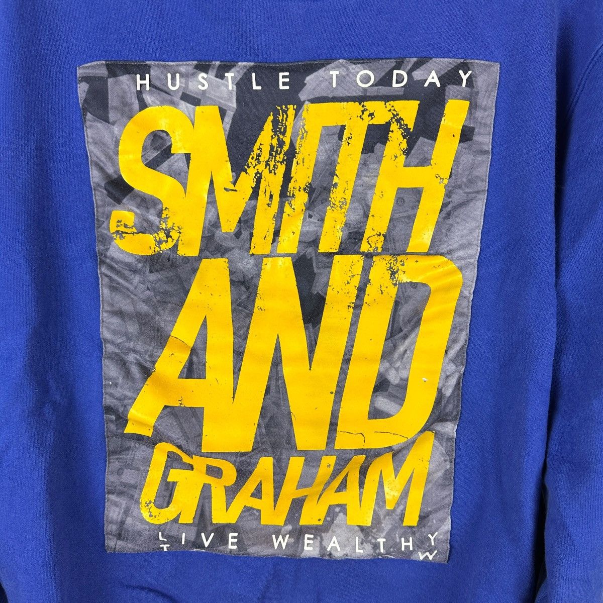 Other Mens Y2K Smith & Graham Hustle Today Sweatshirt Size US XL / EU 56 / 4 - 2 Thumbnail