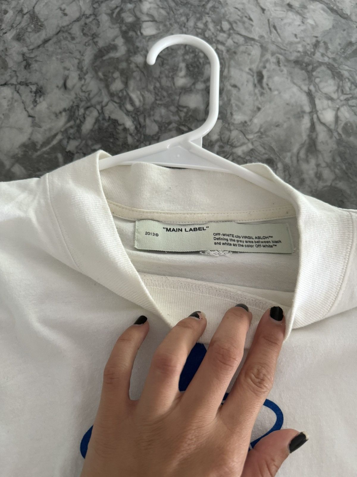 Off-White OFF WHITE TRIANGLE PLANET Long-Sleeve Tee White Size US L / EU 52-54 / 3 - 3 Thumbnail