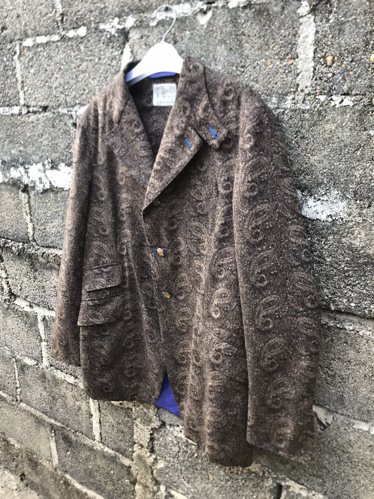 Japanese Brand × Vintage ⚡️Vintage Ichibankan Paisley Button Coat Size US S / EU 44-46 / 1 - 3 Thumbnail