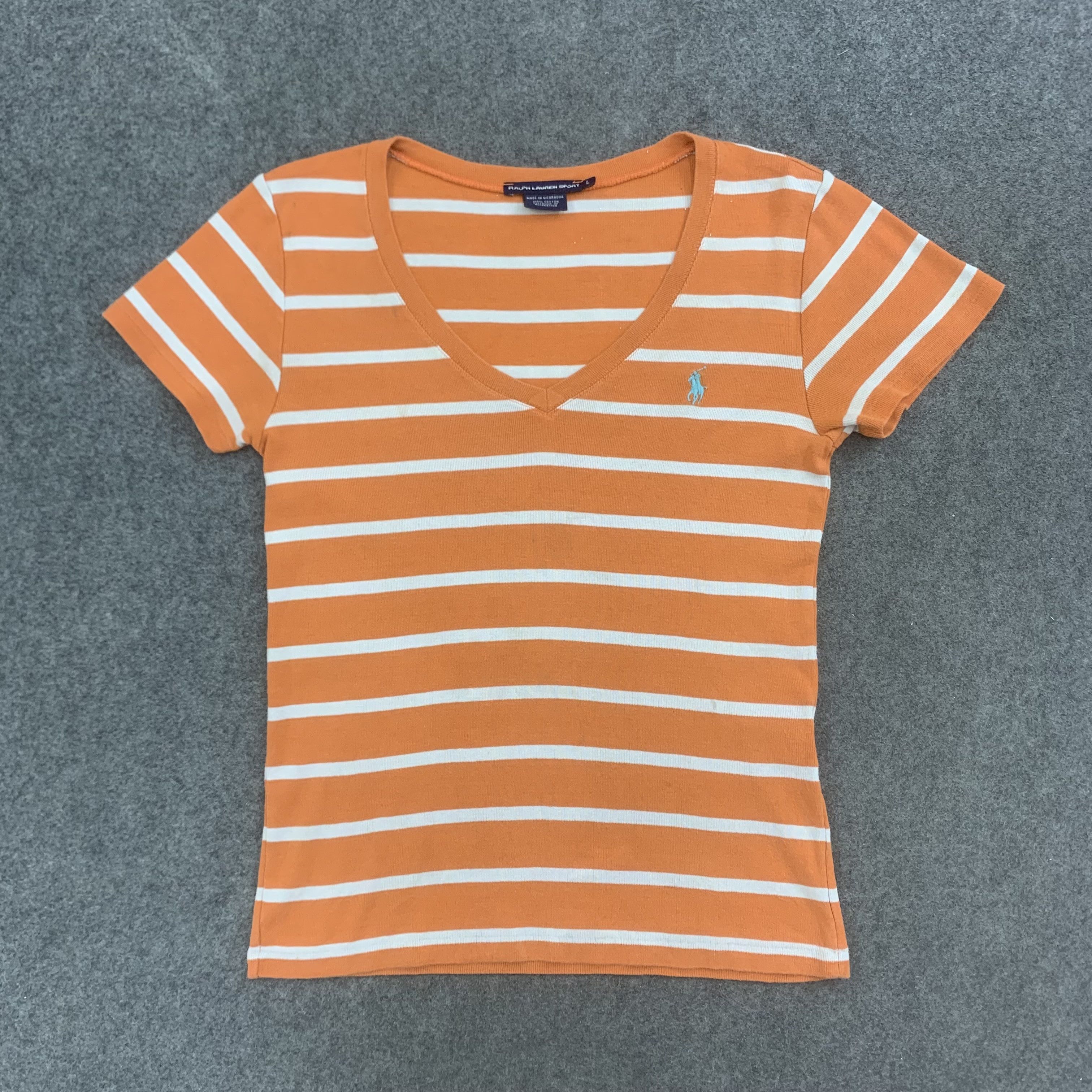 Ralph Lauren Ralph Lauren Sport T shirt striped - R015 Size L / US 10 / IT 46 - 1 Thumbnail
