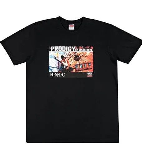 Supreme Supreme Hnic Tee 'Black' Size US S / EU 44-46 / 1 - 1 Thumbnail