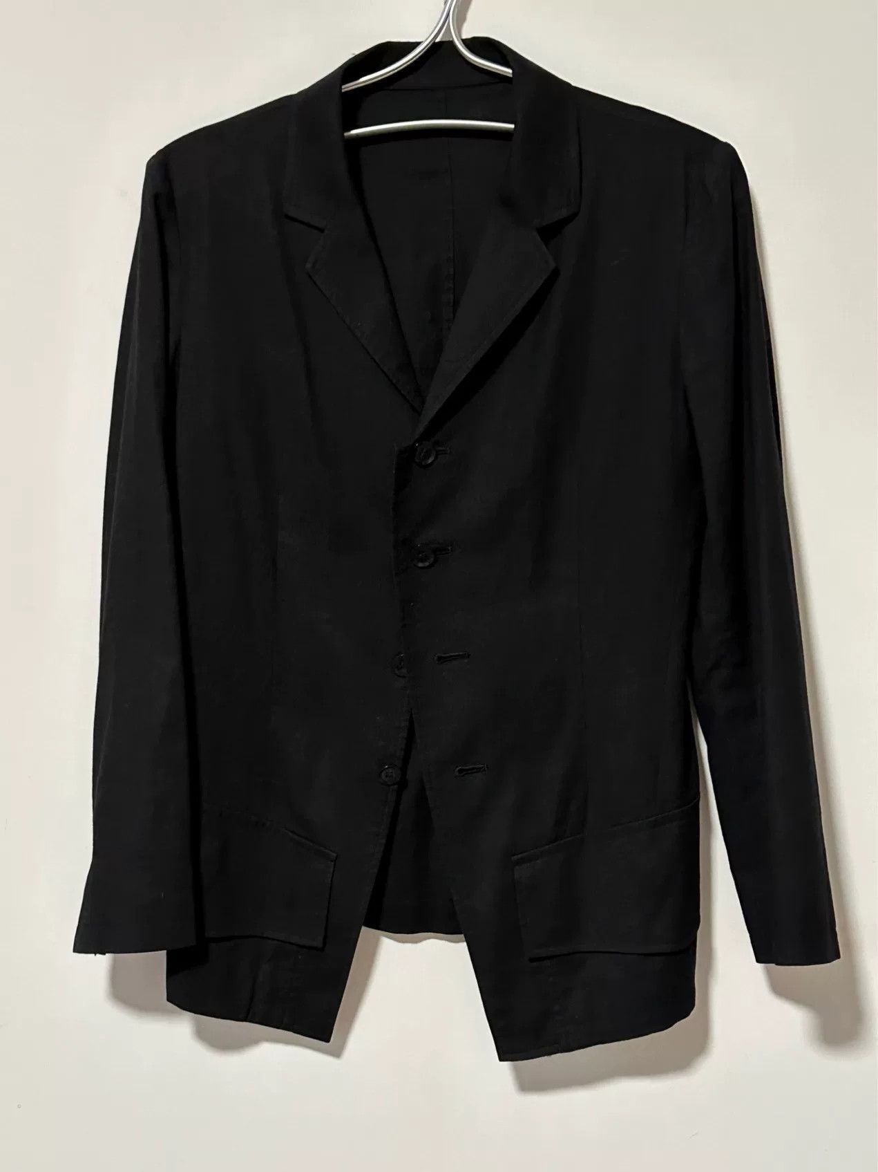 Yohji Yamamoto Yohji Yamamoto Y's Women's Cotton Blazer Size S / US 4 / IT 40 - 1 Thumbnail
