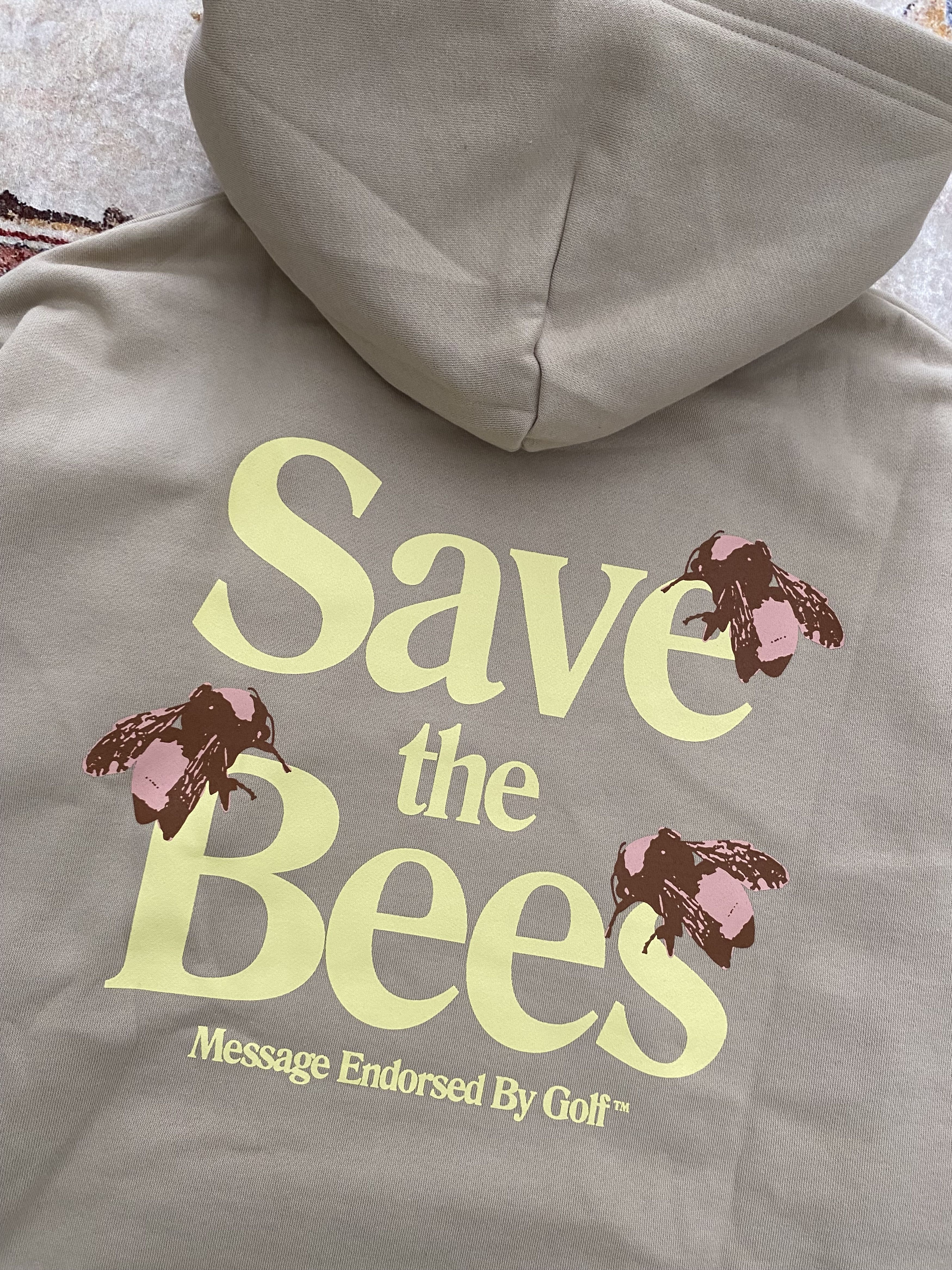 Golf Wang Golf Wang Save the Bees Hoodie - Sand Size US L / EU 52-54 / 3 - 4 Thumbnail