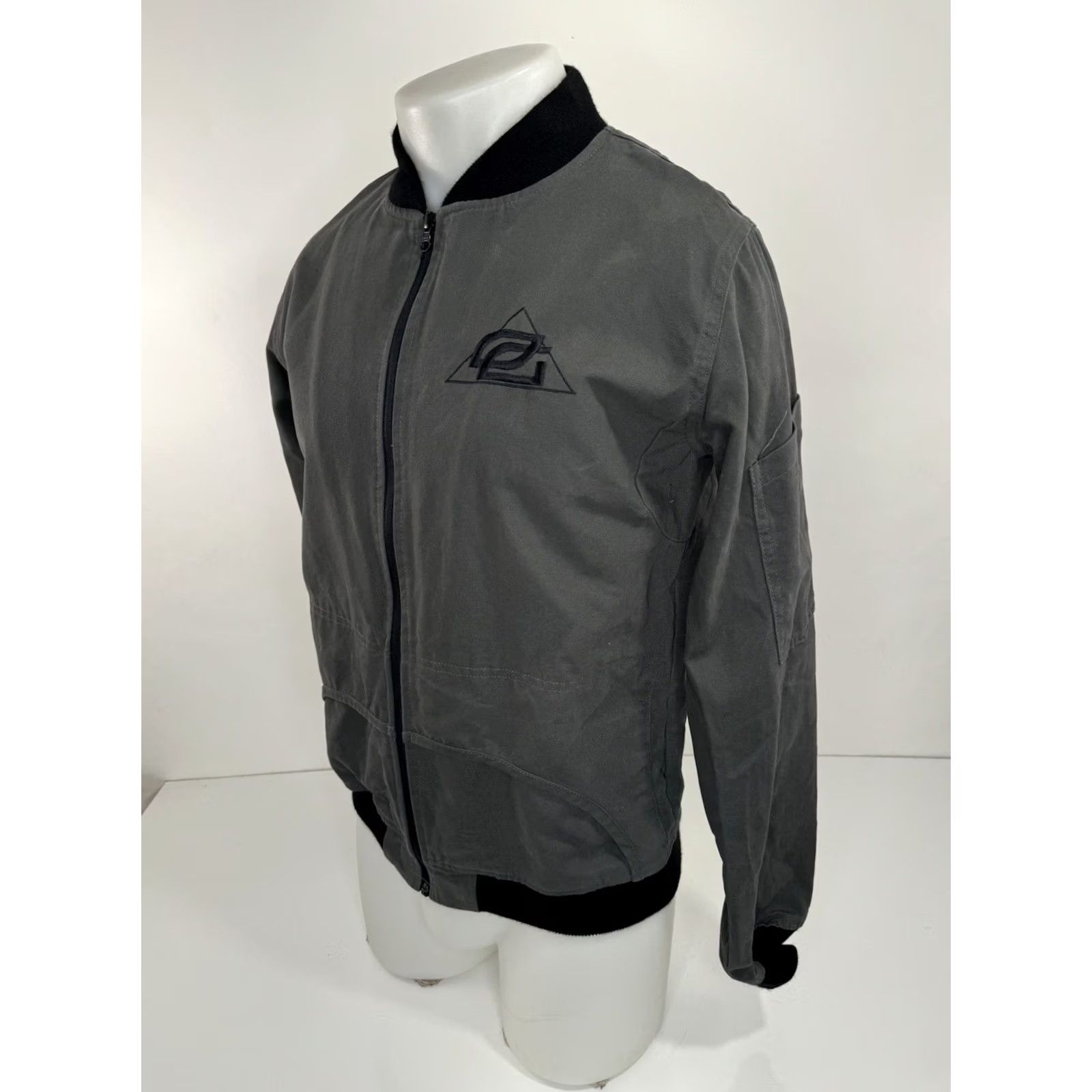Endless ENDLESS AMMO Embroidered Mens Jacket S Adult Cotton Grayish Green Jacket Embroidered Endlessly Ammo Mens Jacket Size US S / EU 44-46 / 1 - 3 Thumbnail