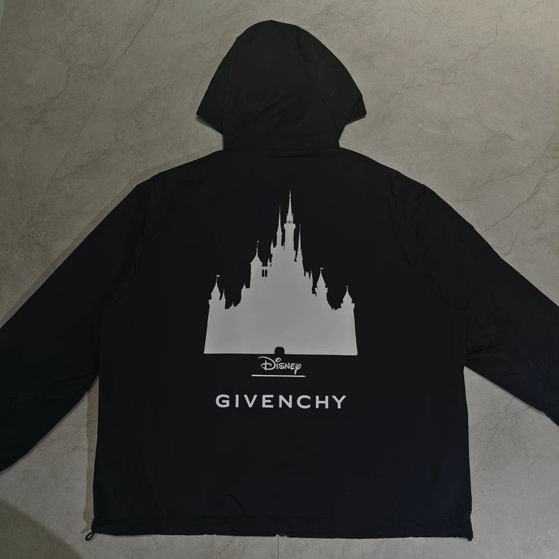 Givenchy Givenchy Black Hooded Jacket Size US XL / EU 56 / 4 - 2 Thumbnail