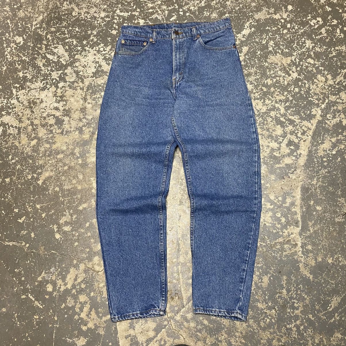 Levi's × Vintage Vintage Levi’s 550 Relaxed Fit Blue Denim Jeans USA 80s Size US 32 / EU 48 - 5 Thumbnail