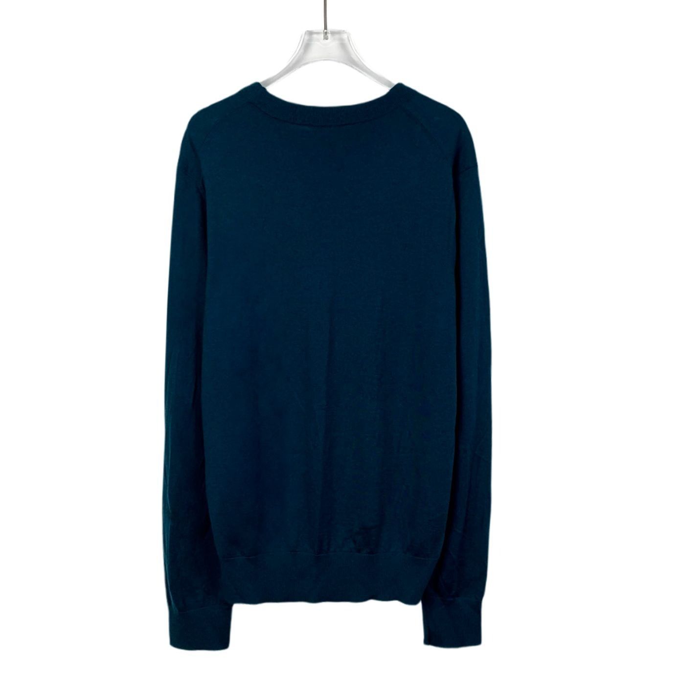 Dior Dior Deep Blue Cashmere Round-Neck Long-Sleeved Sweater XL L Size US XL / EU 56 / 4 - 5 Thumbnail