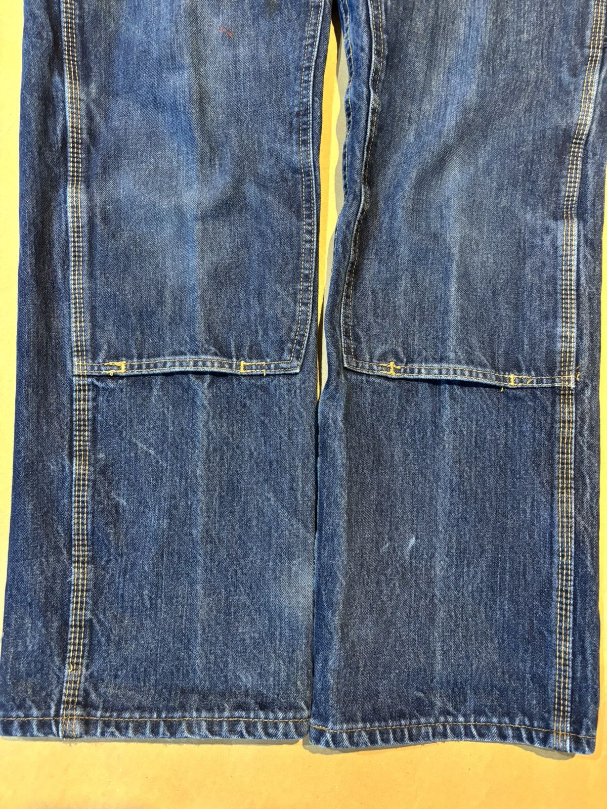 Carhartt Vintage Carhartt Men's Blue Relaxed Carpenter Jeans. Size US 32 / EU 48 - 4 Thumbnail