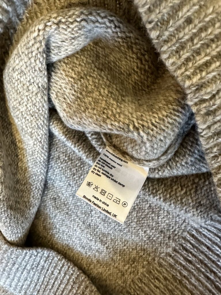 Folk Boxy Patrice Mélange Merino Wool Crew Sweater Size US M / EU 48-50 / 2 - 7 Thumbnail