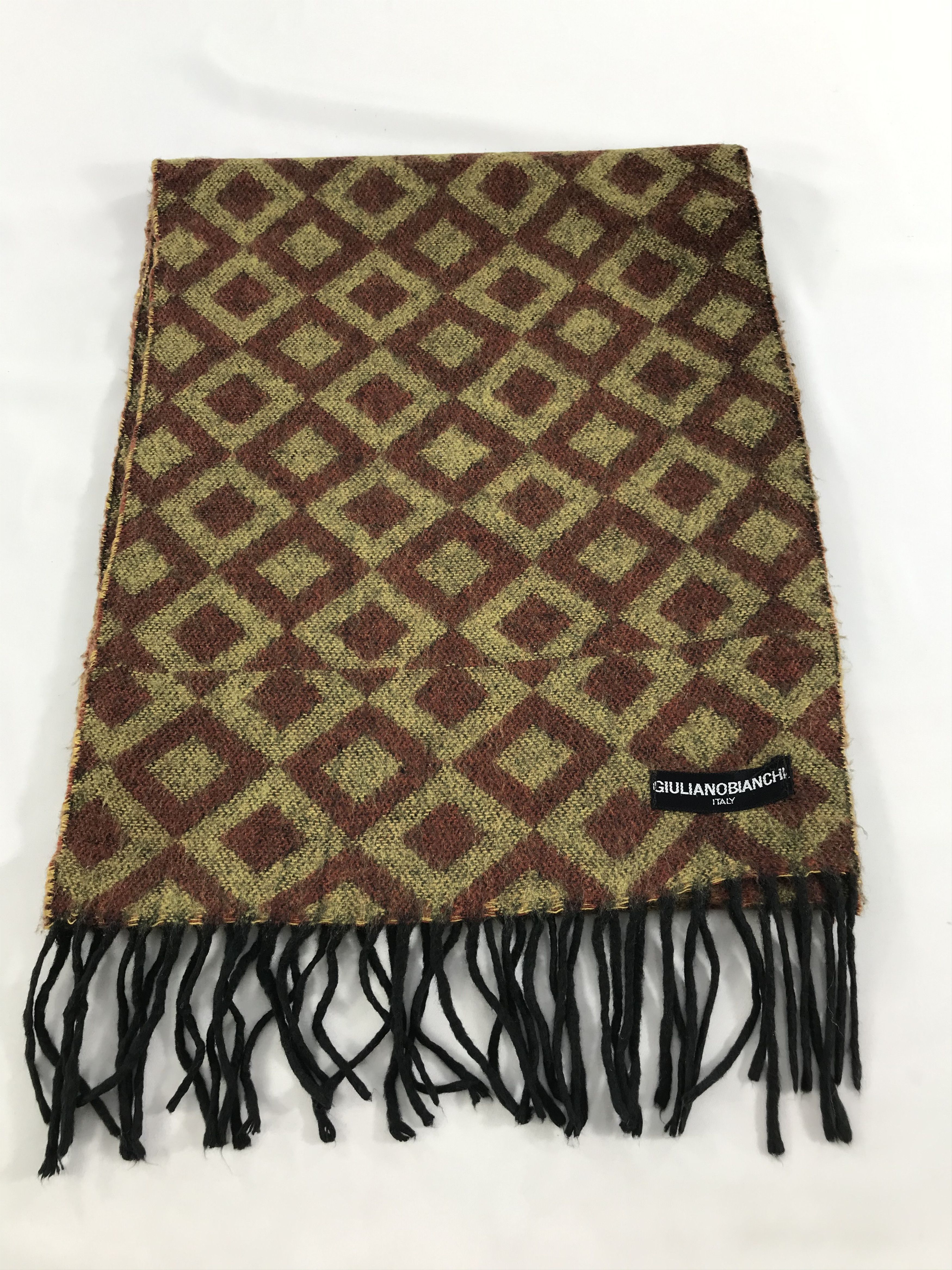 Vintage Giuliano Bianchi Italy Scarf Muffler V18 Size ONE SIZE - 2 Thumbnail