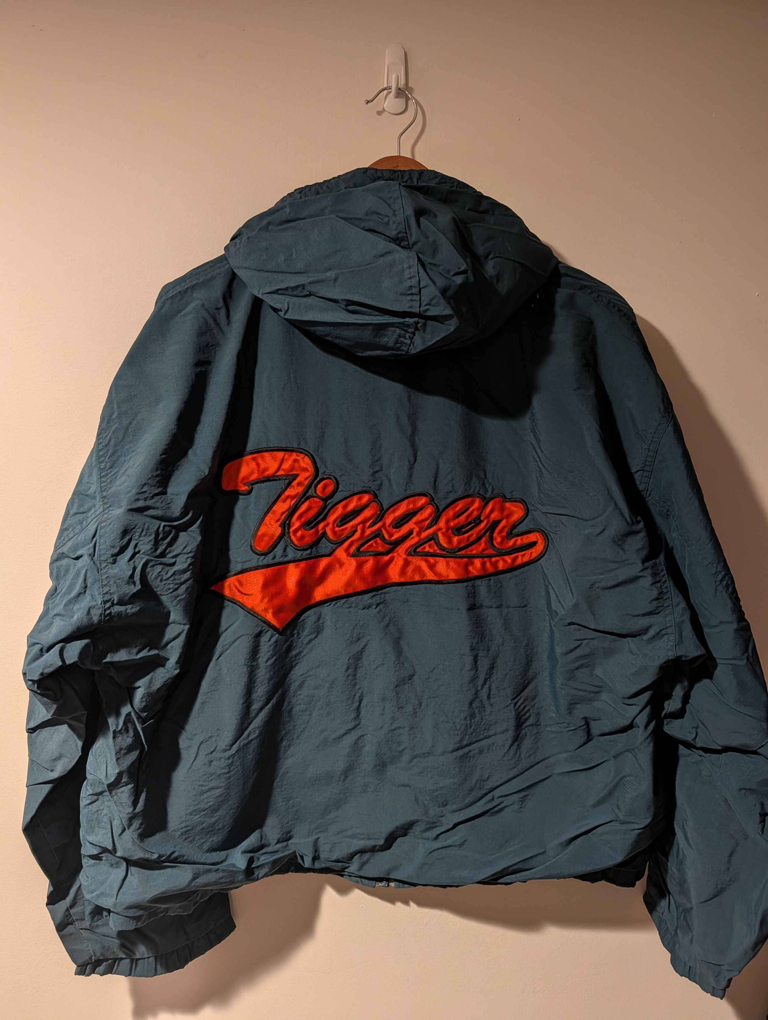 Disney Vtg 90s Disney Store Tigger Windbreaker Jacket Embroidered Size US XL / EU 56 / 4 - 1 Thumbnail