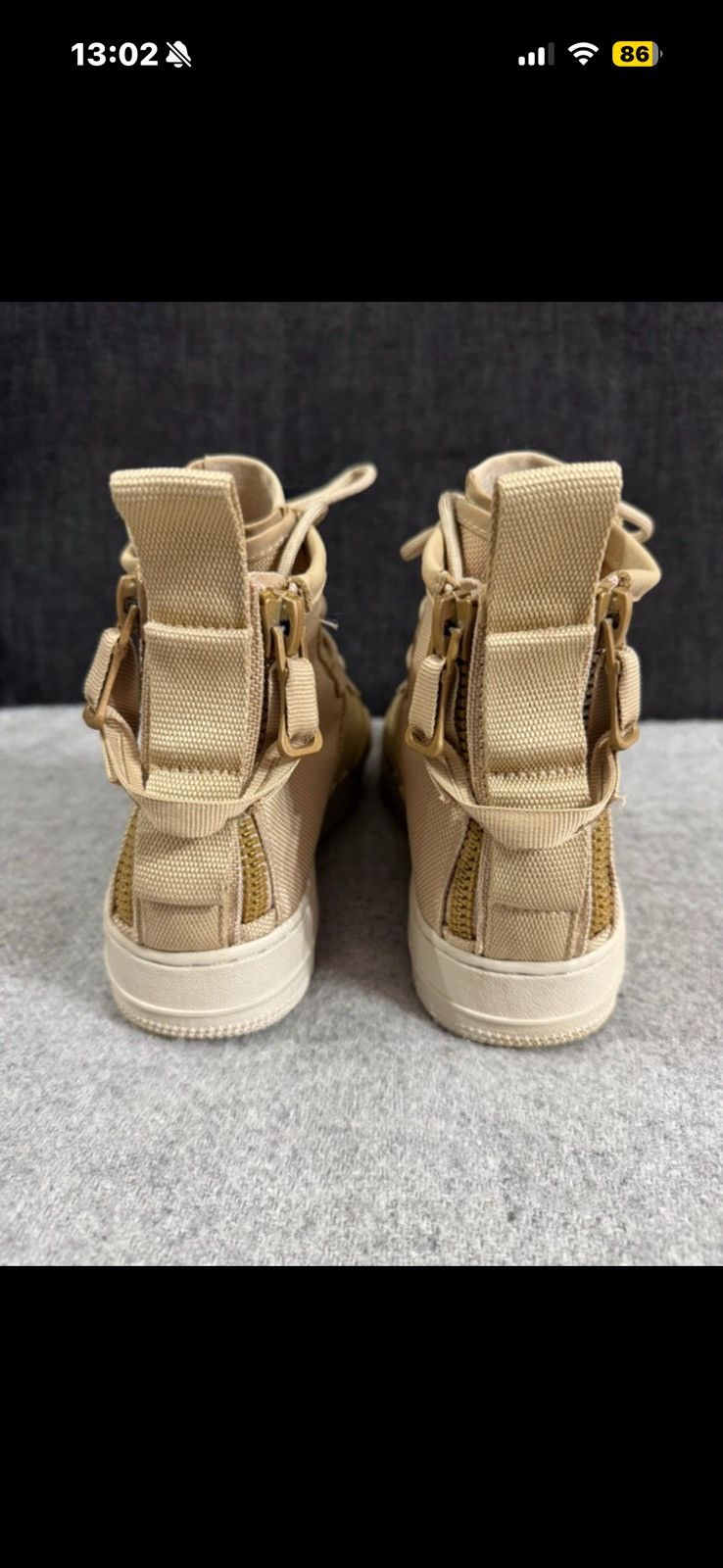 Nike Nike SF AF1 Mid Air Force 1 Mushroom Light Bone 2017 size 40 Size US 10 / IT 40 - 9 Thumbnail