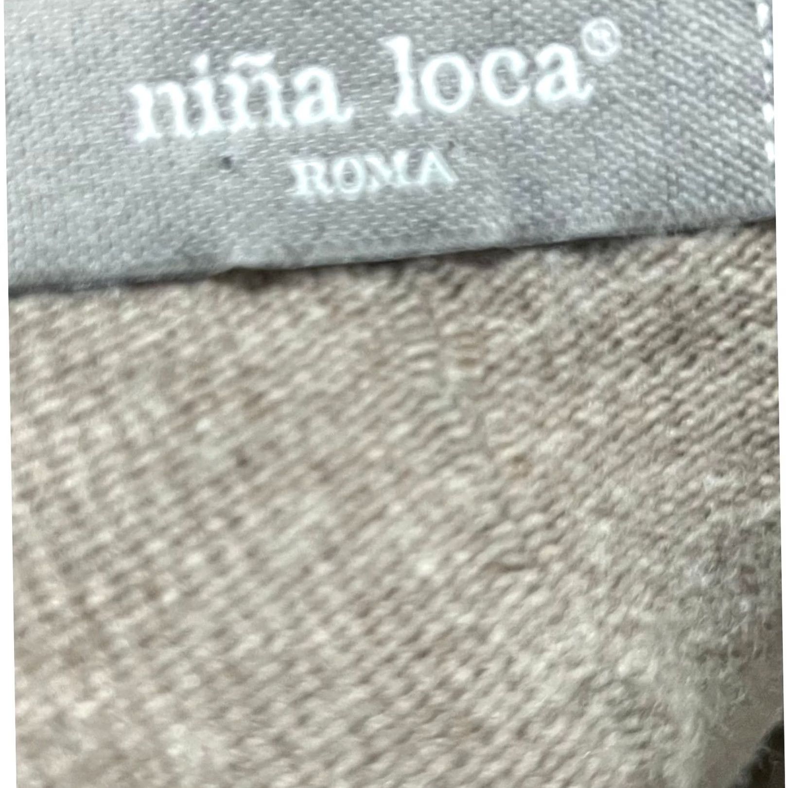 Vintage Nina Loca Women’s Sweater Wool Cashmere Pullover High-Low One Size Brown Women's Pullover High-Low Wool Cashmere Knit Size ONE SIZE - 6 Thumbnail
